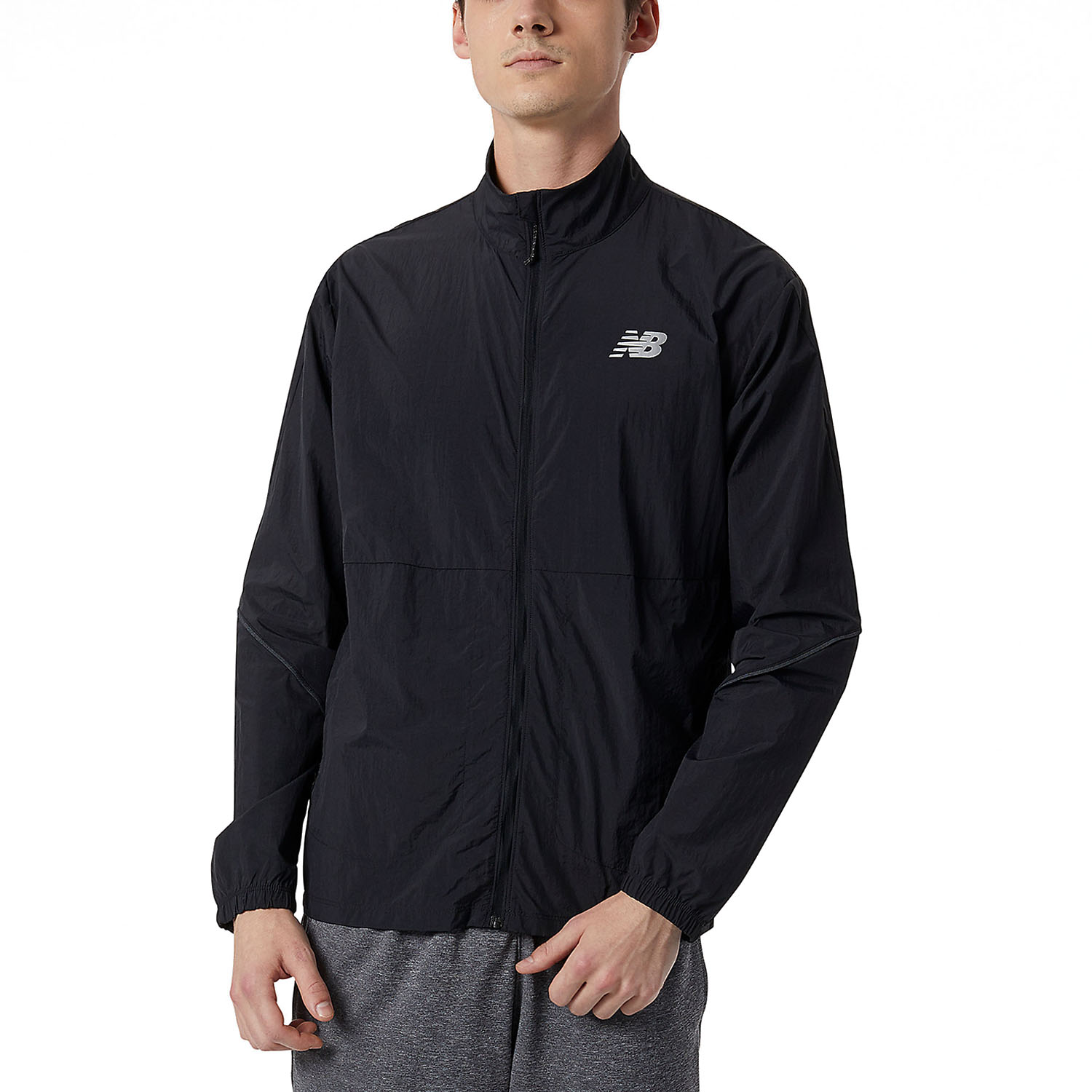 New Balance Impact Giacca Black