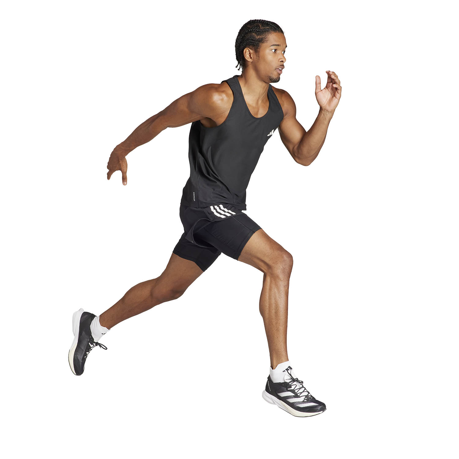 adidas Own The Run AEROREADY Canotta Black