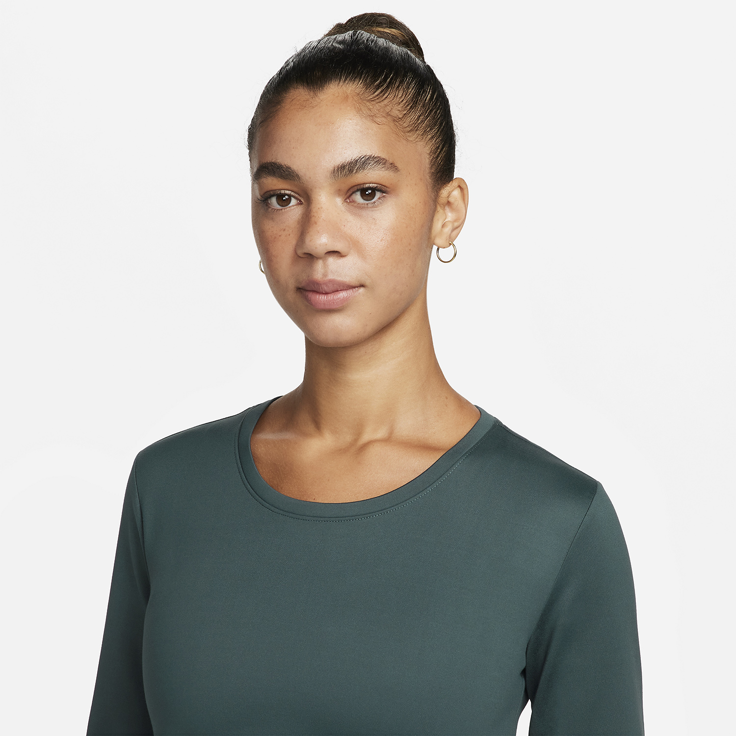 Nike Therma-FIT One Maglia Deep Jungle/White