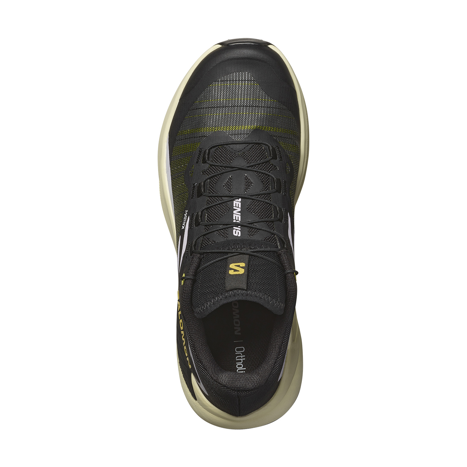Salomon Genesis Black/Sulphur Spring/Orchid Petal