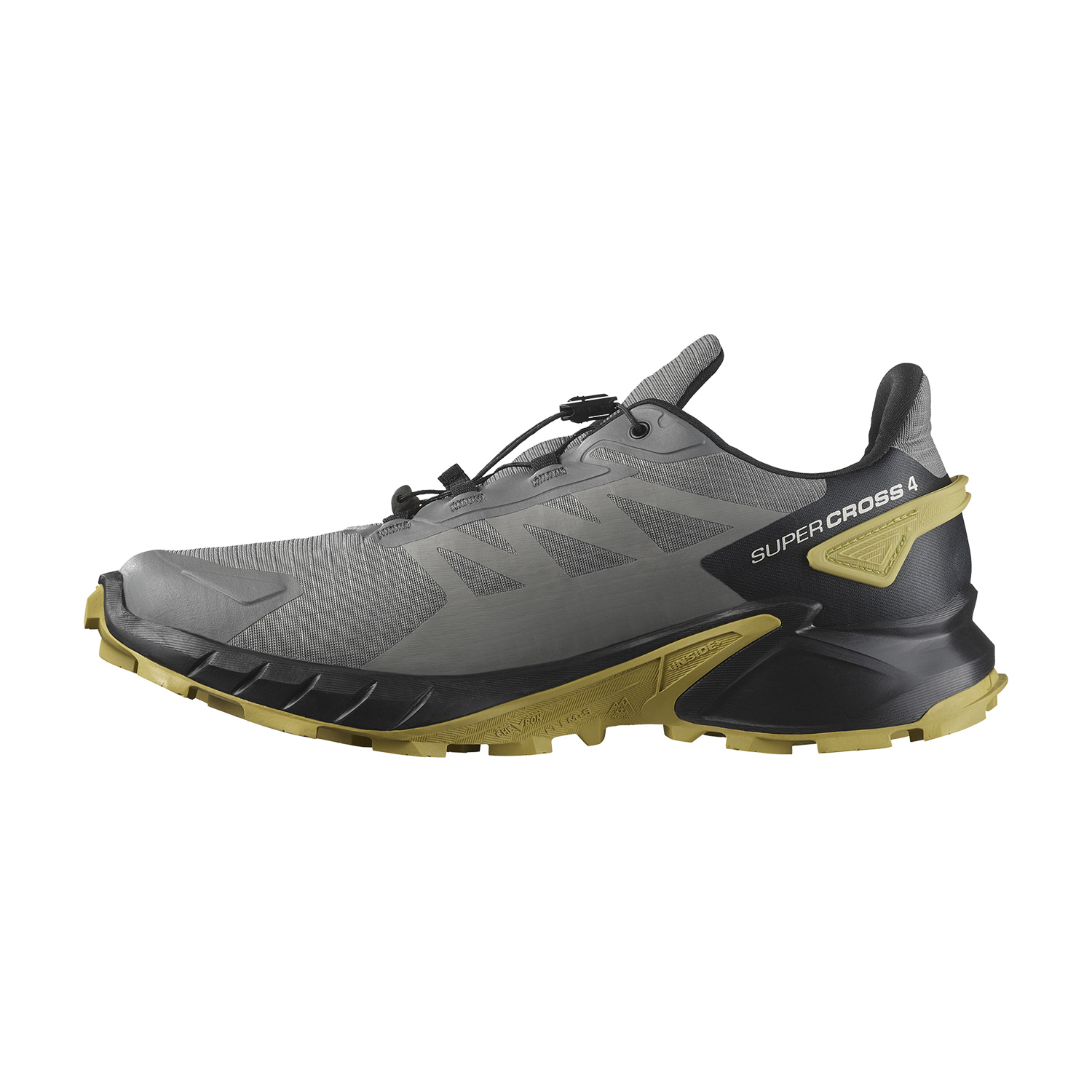 Salomon Supercross 4 GTX Pewter/Black/Cress Green