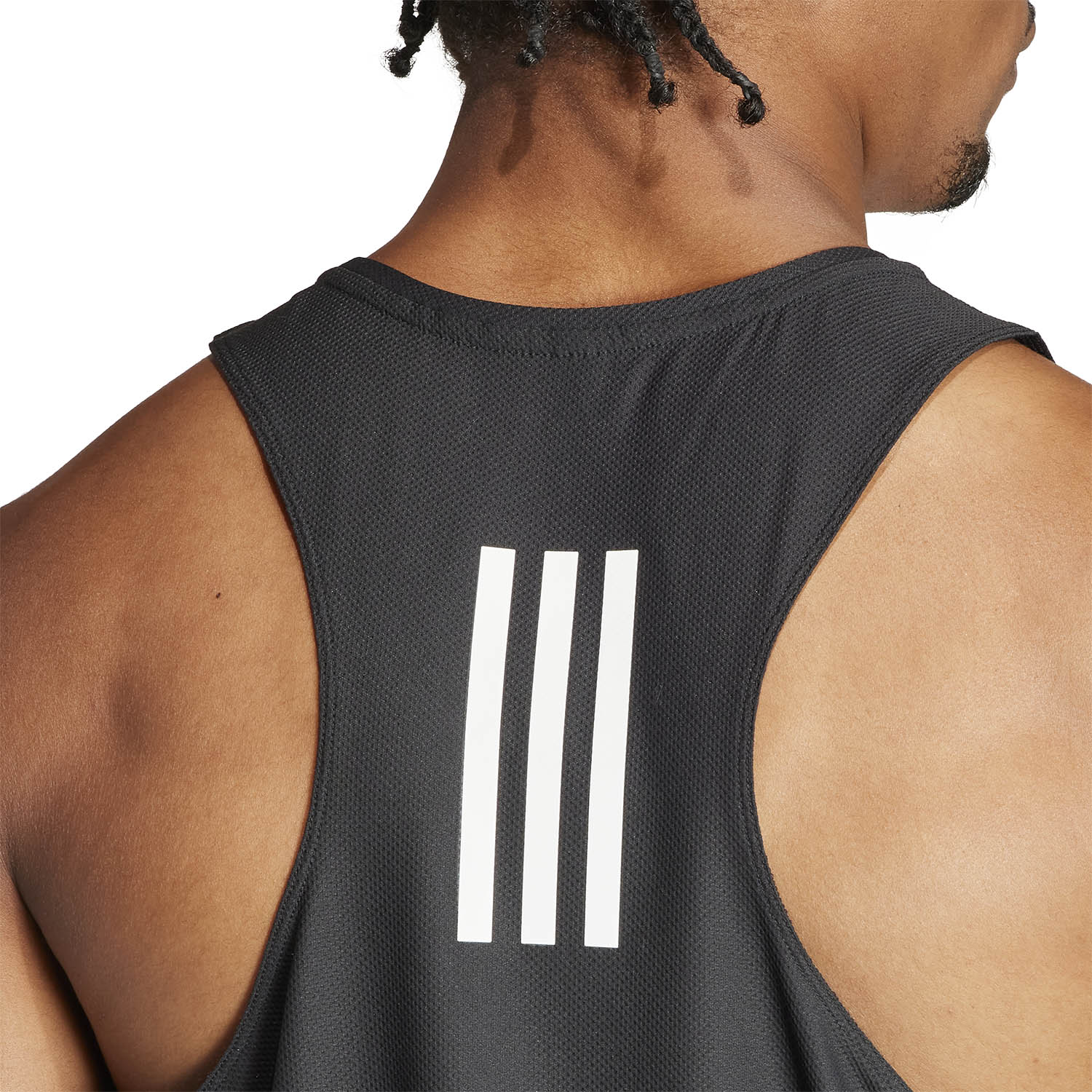 adidas Own The Run AEROREADY Canotta Black