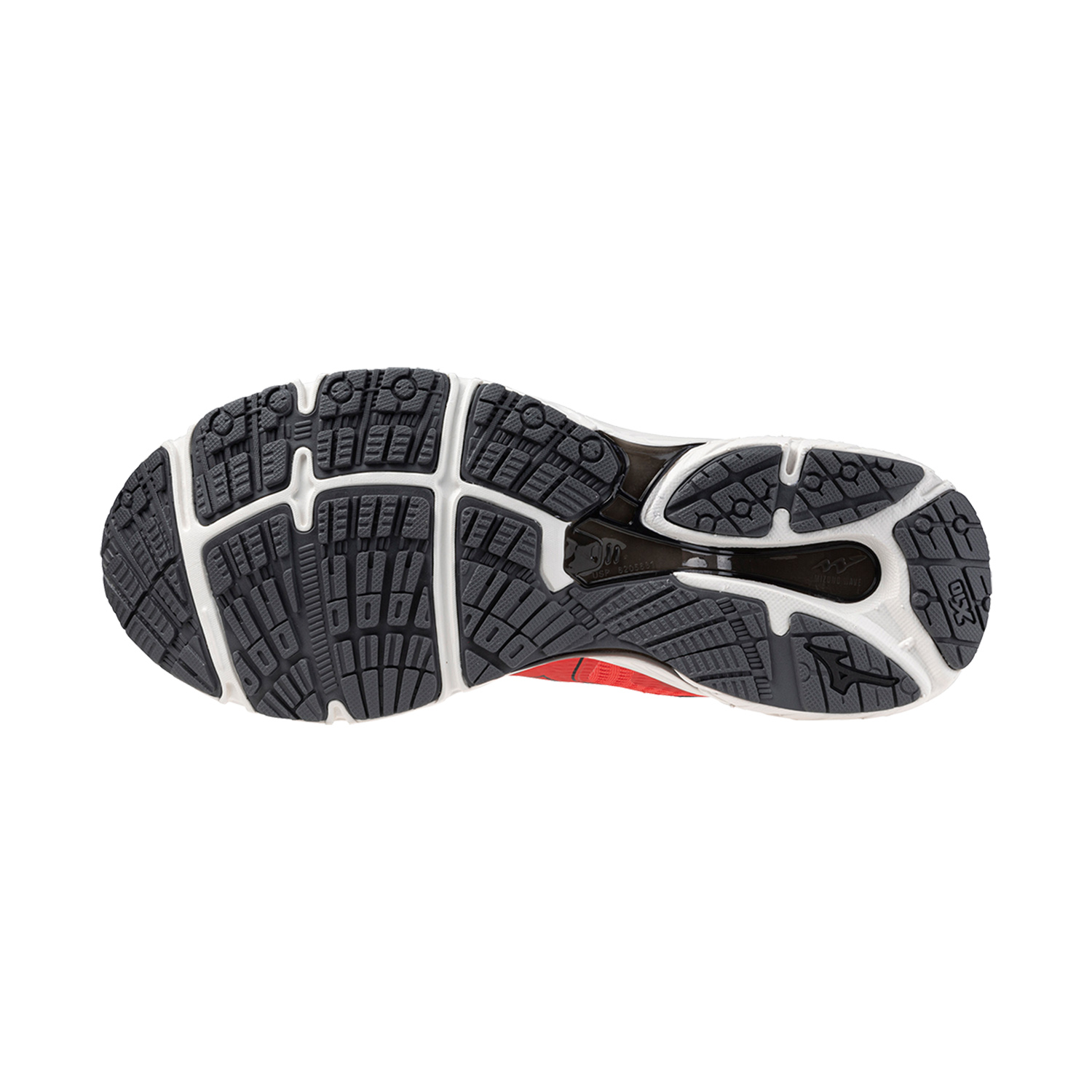 Mizuno Wave Prodigy 5 Cayenne/Black/Metallic Gray