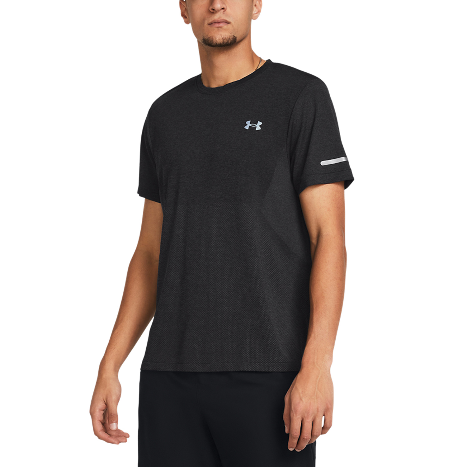 Under Armour Seamless Stride Maglietta Castlerock/Reflective