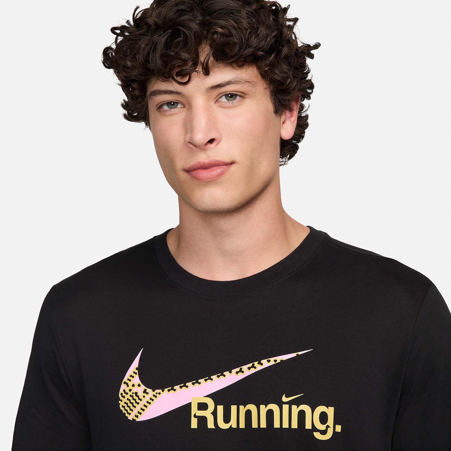 Nike Dri-FIT Swoosh Maglietta Black