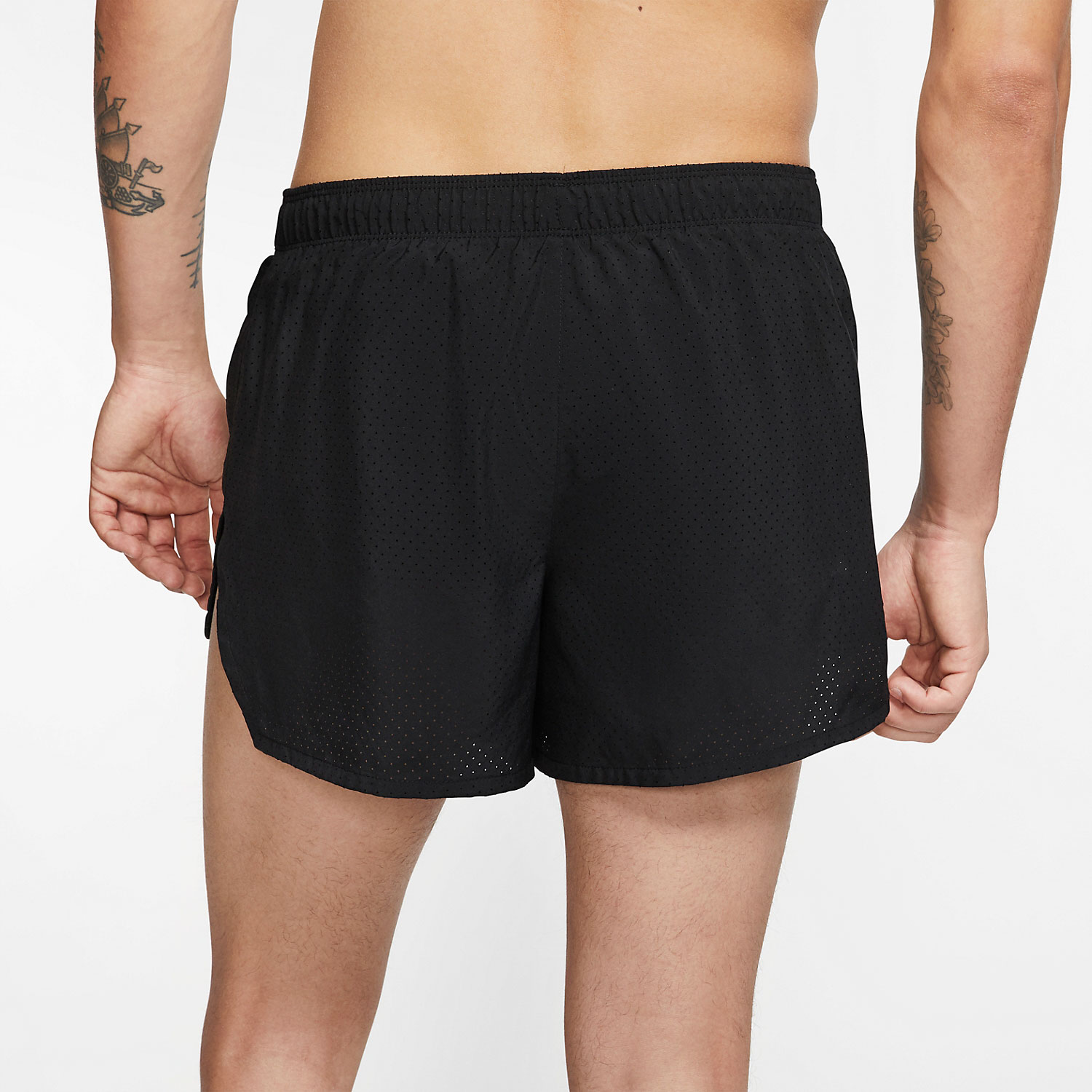 Nike Fast 4in Pantaloncini Black/Reflect Silver