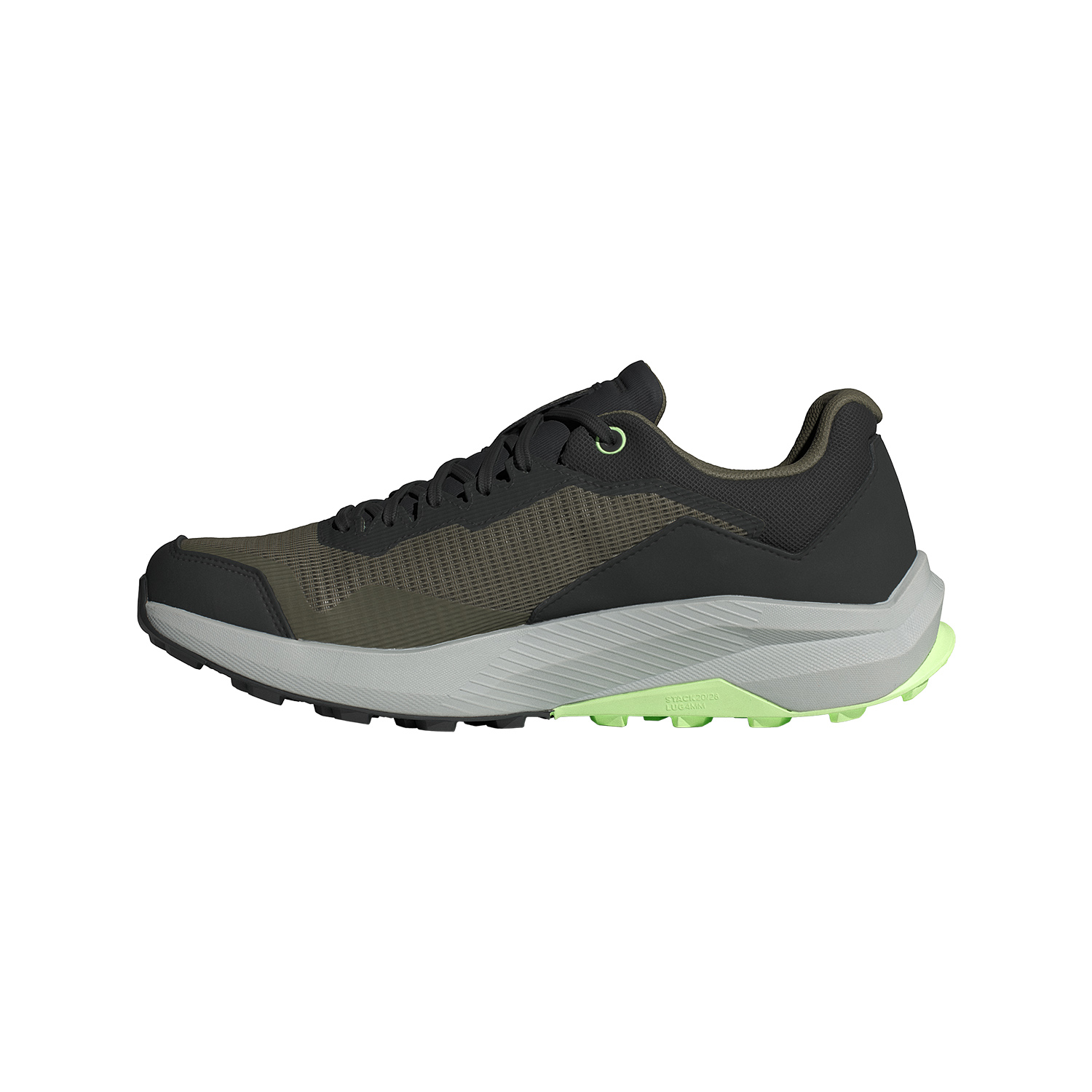 adidas Terrex Trailrider GTX Olive Strata/Wonder Silver/Green Spark