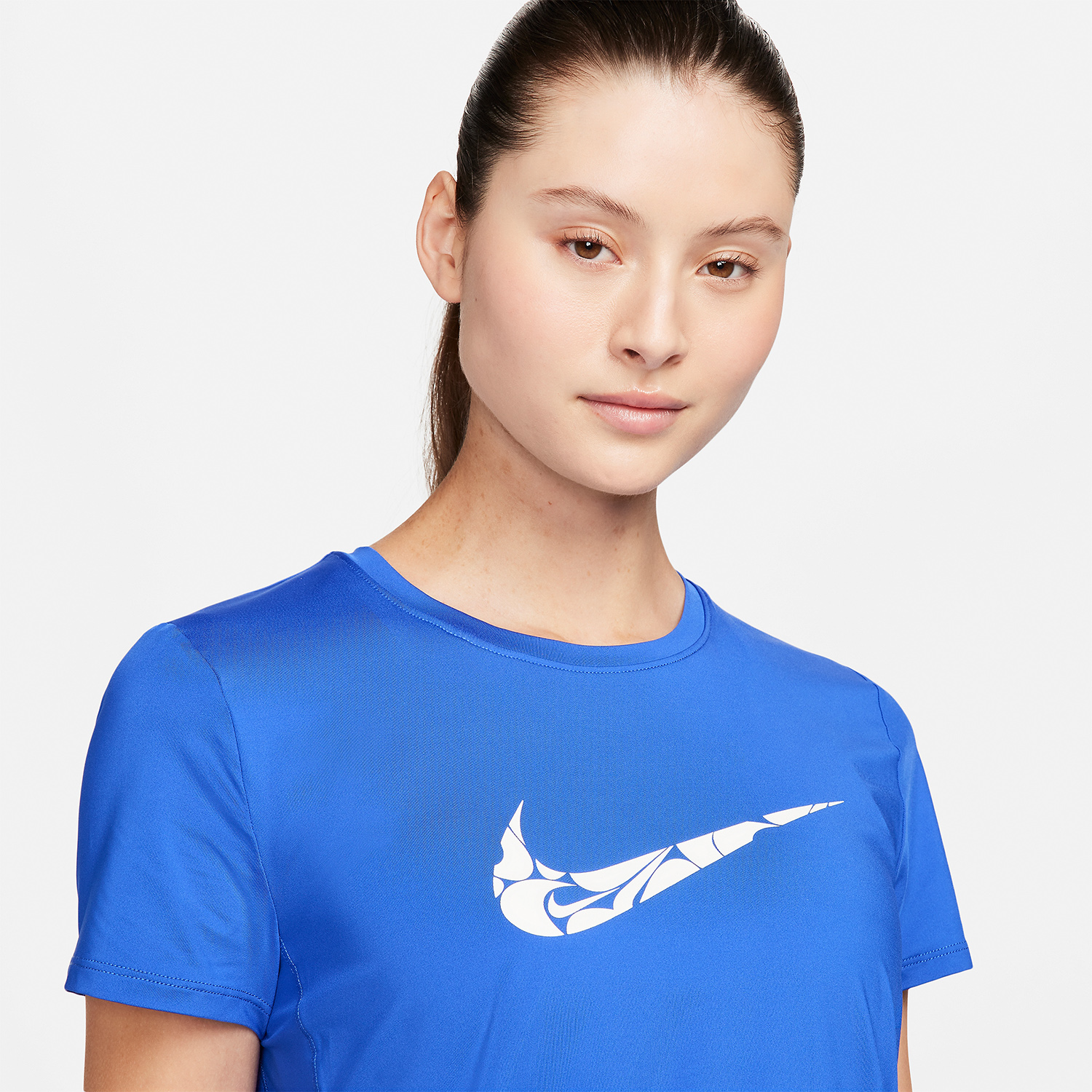 Nike One Swoosh Maglietta Hyper Royal/White