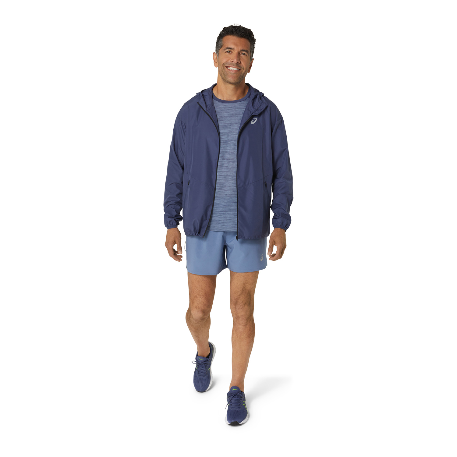 Asics Road Maglietta Denim Blue/Thunder Blue