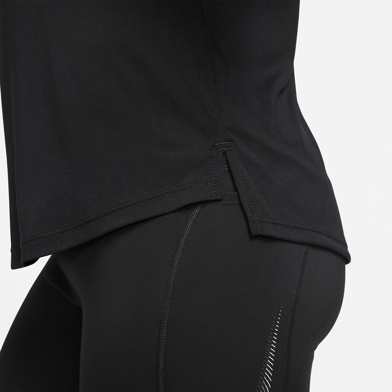 Nike Dri-FIT Swoosh Maglietta Black/Cool Grey