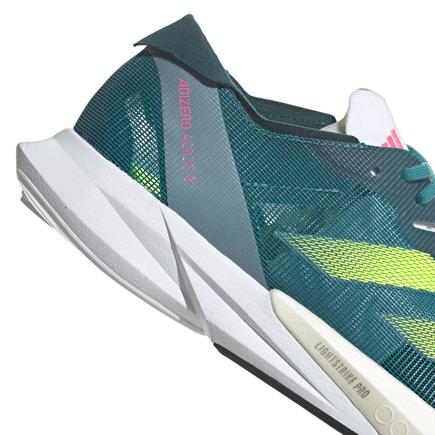 adidas adizero Adios 8 Arctic Fusion/Lucid Lemon/Lucid Pink