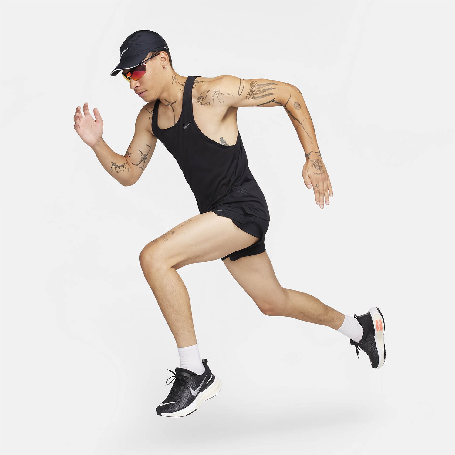 Nike Dri-FIT Fast Canotta Black/Reflective Silver