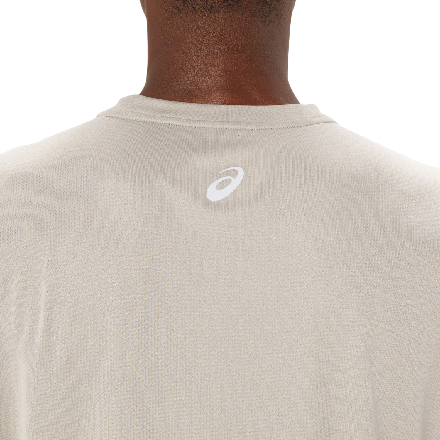 Asics Fujitrail Logo Maglia Moonrock/Mantle Green/Oatmeal