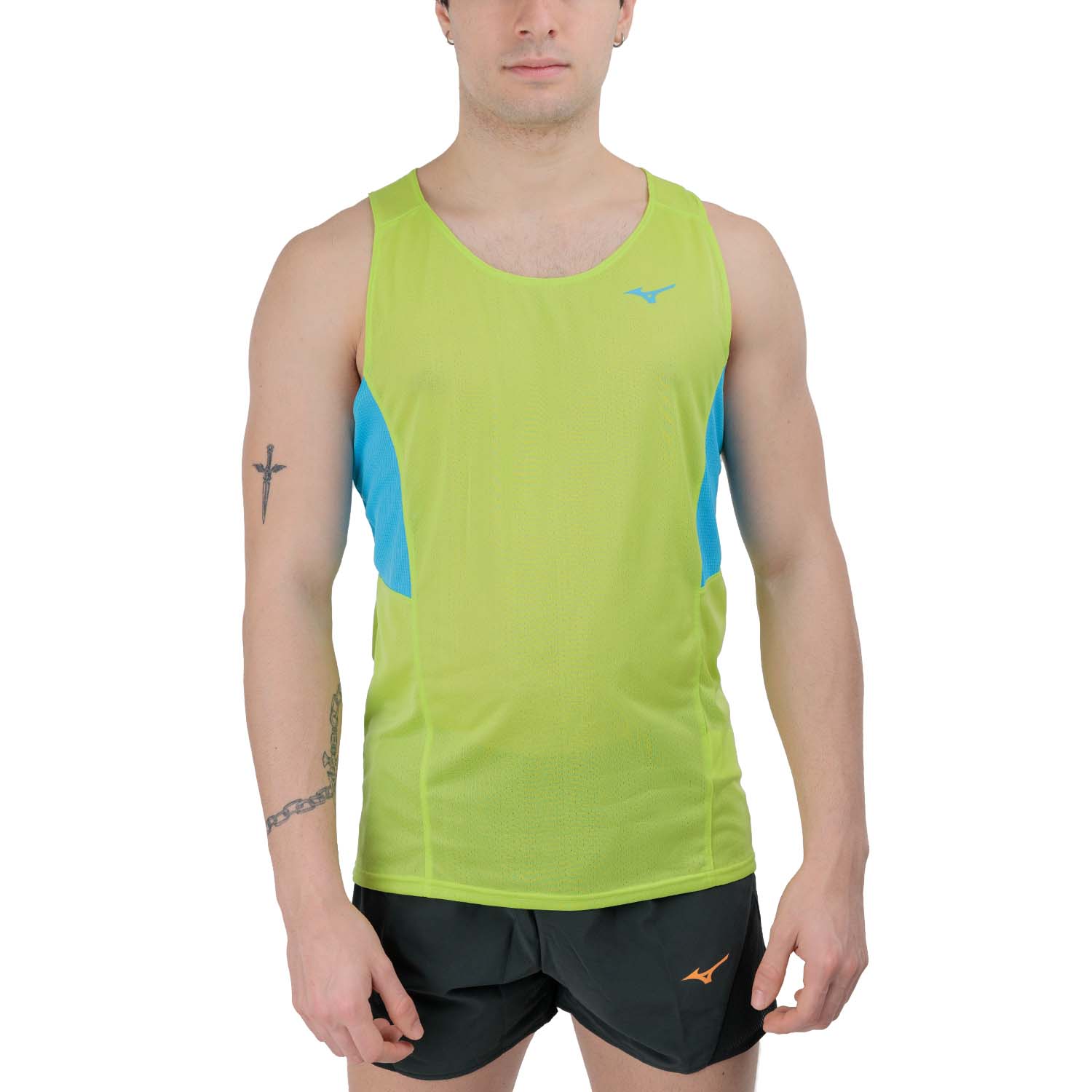 Mizuno DryAeroFlow Canotta Lime