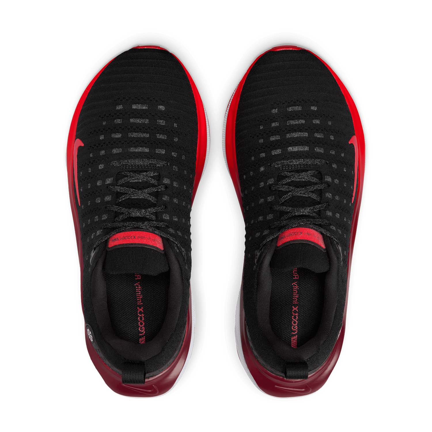 Nike InfinityRN 4 Wide Black/Fire Red/Team Red/White