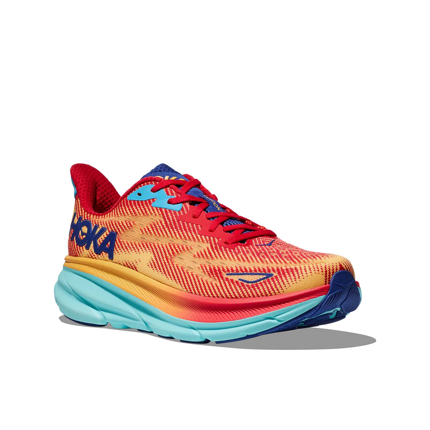 Hoka Clifton 9 Wide Cerise/Cloudless