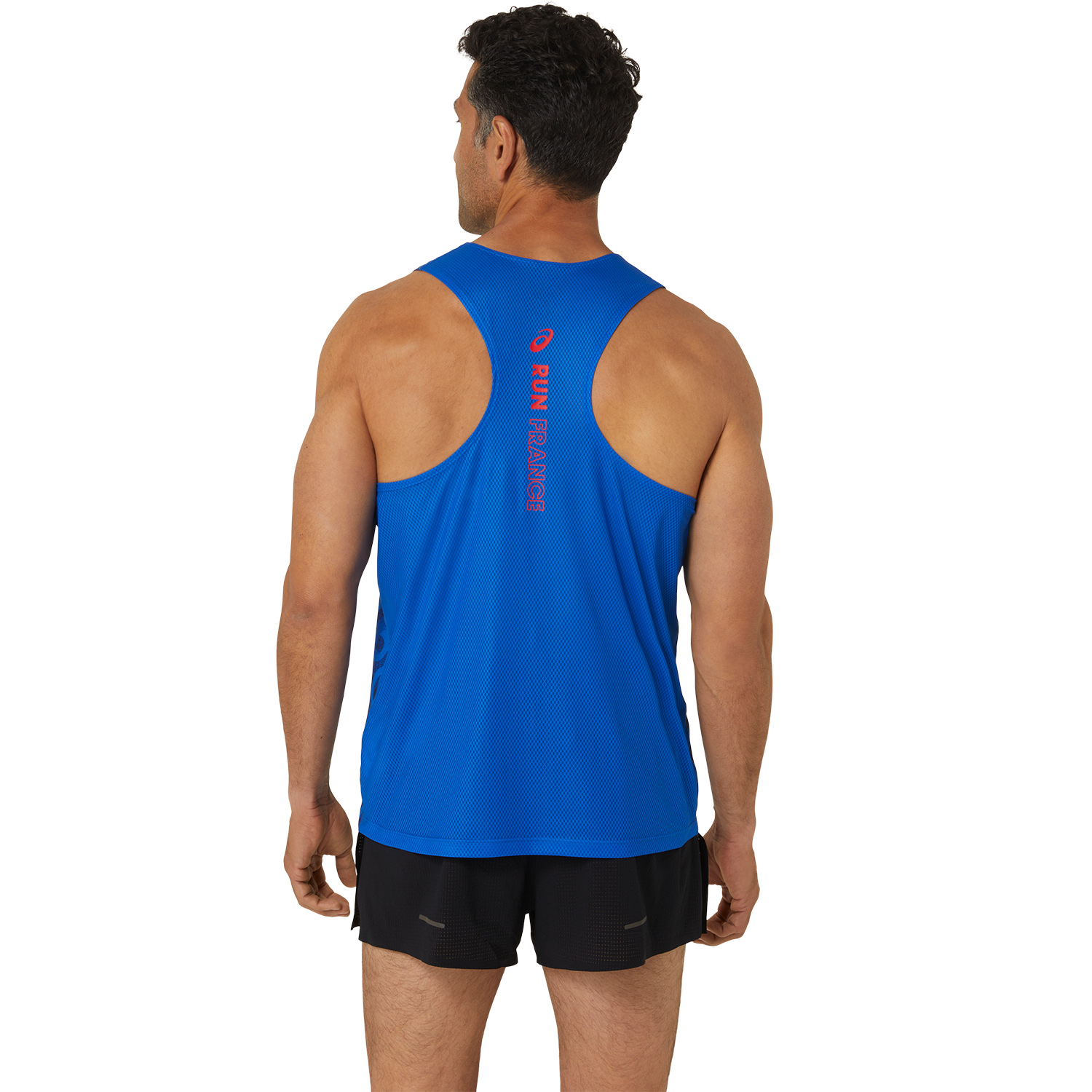 Asics Nations Run Canotta Thunder Blue