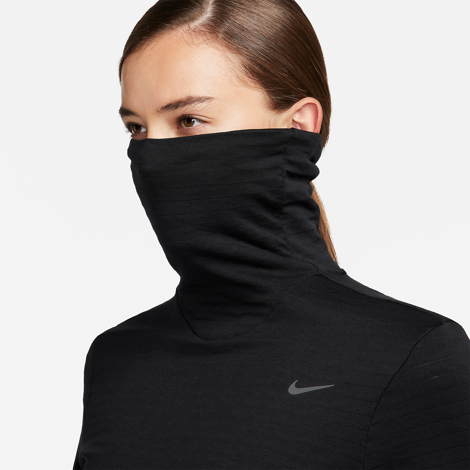 Nike Therma-FIT Element Swift Maglia Black/Reflective Silver