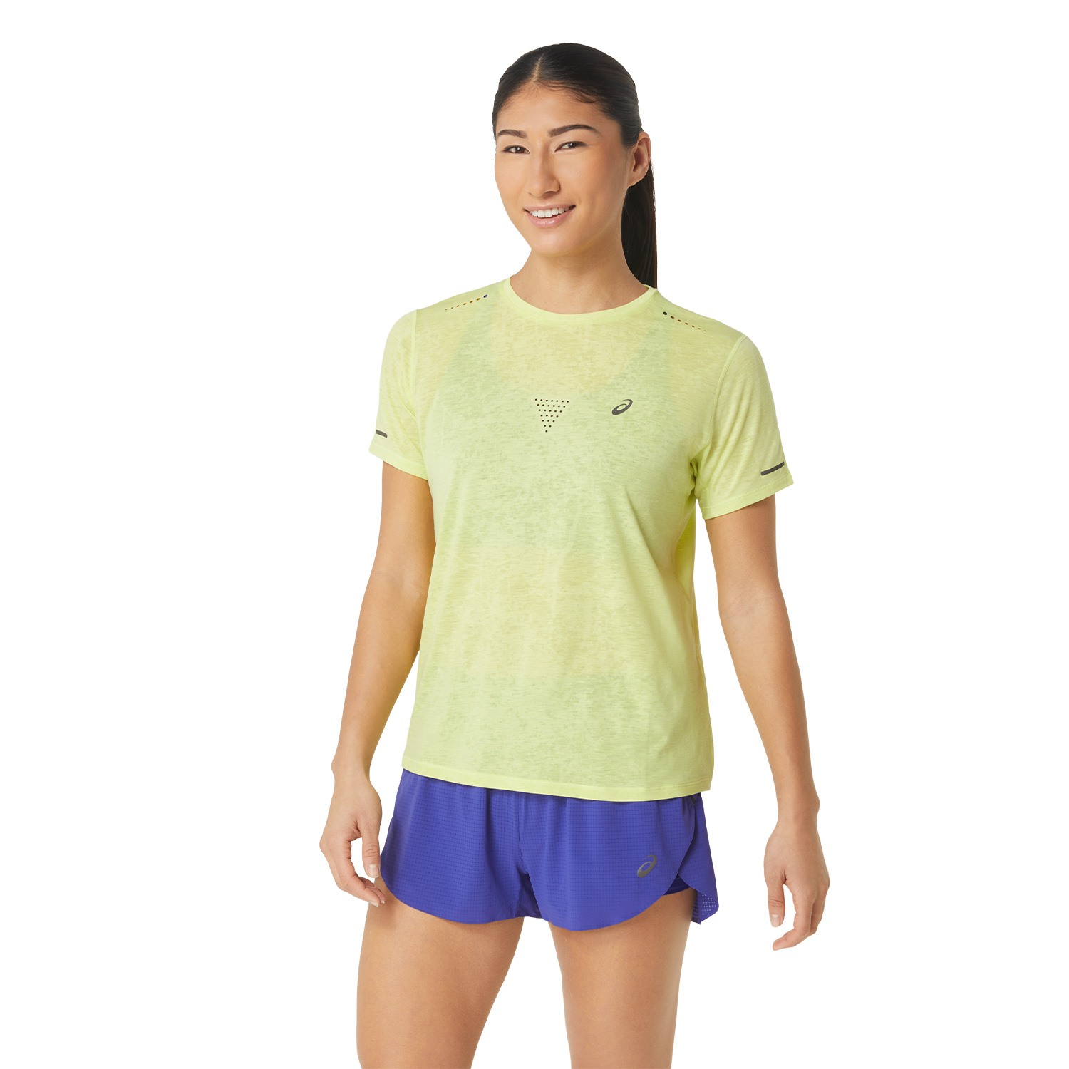 Asics Metarun Pattern Maglietta Glow Yellow