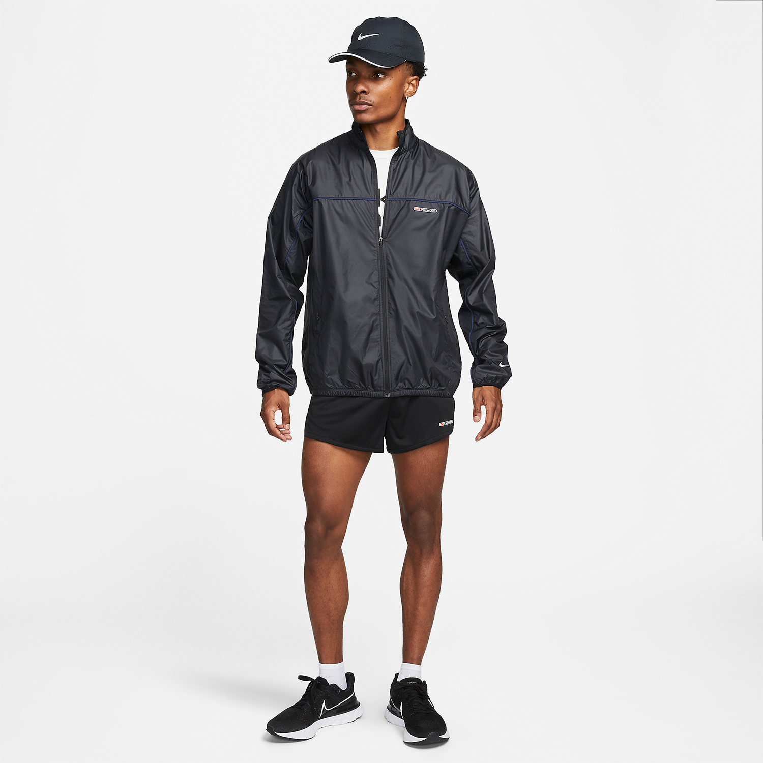 Nike Storm-FIT Track Club Giacca Black/Midnight Navy/Summit White