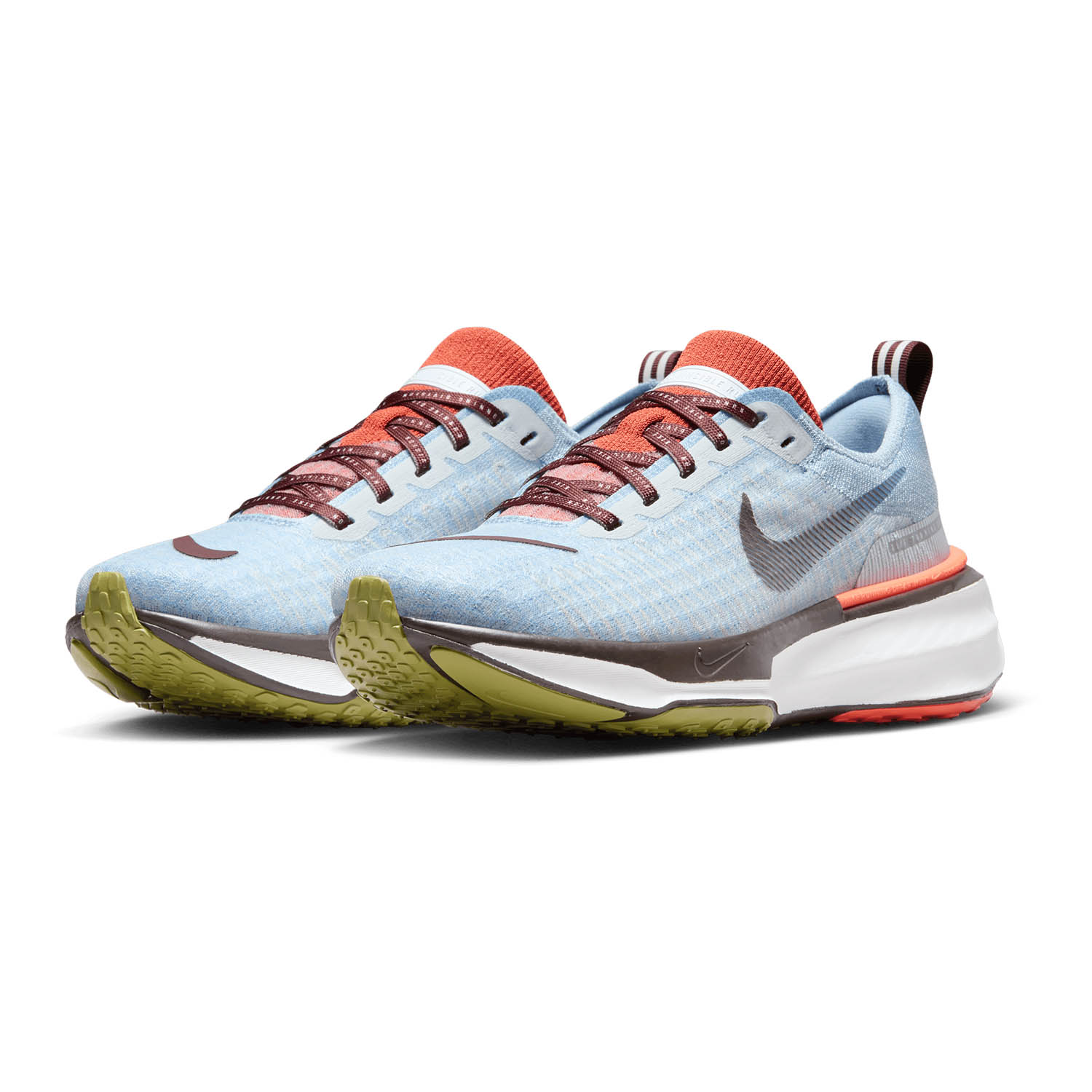 Nike Zoomx Invincible Run Flyknit 3 Light Armony Blue/Earth/Cosmic Clay/White