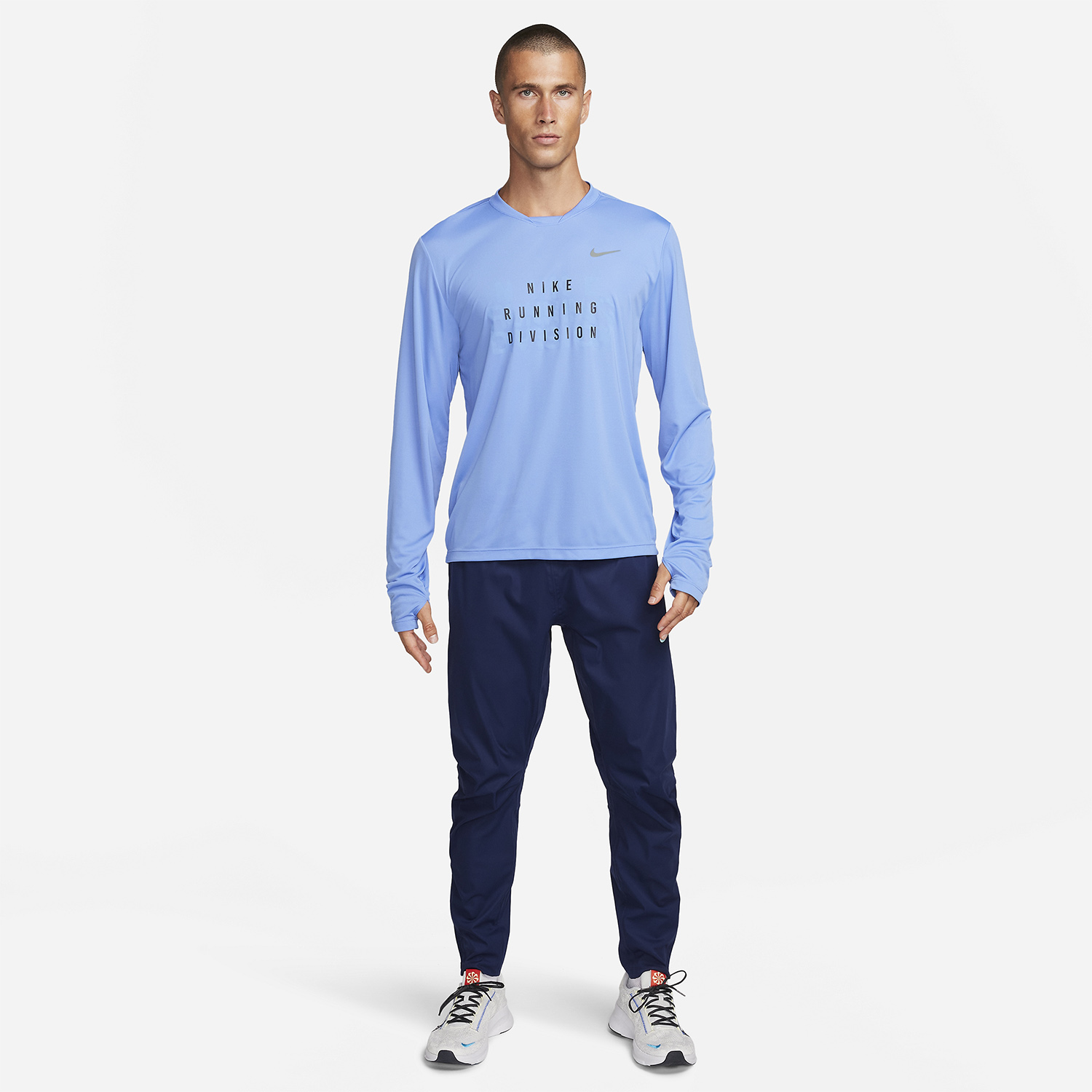 Nike Dri-FIT Run Division Rise 365 Maglia Polar/Black Reflective