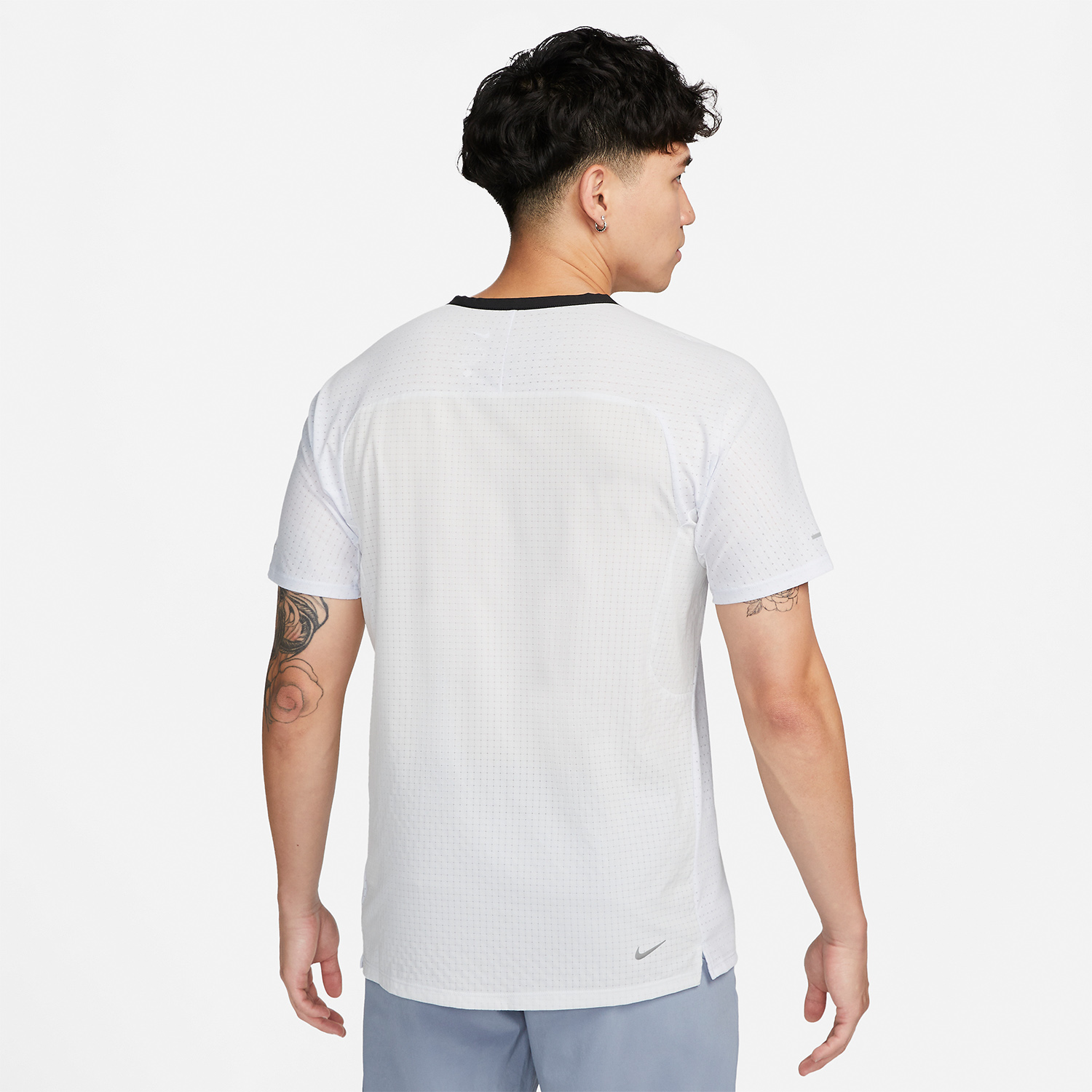 Nike Dri-FIT Solar Chase Maglietta Football Grey/Black
