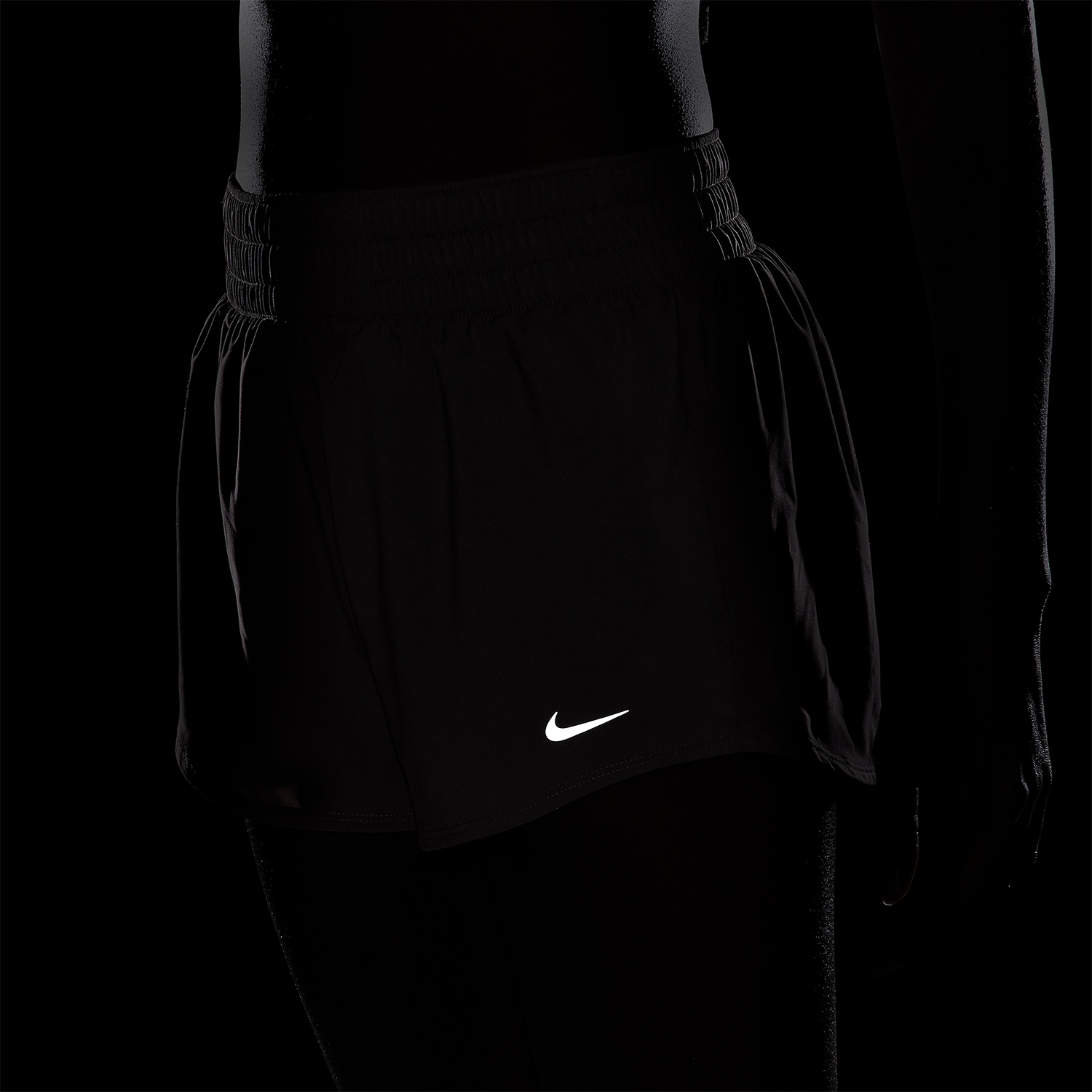 Nike Dri-FIT One 3in Pantaloncini Smokey Mauve/Reflective Silver