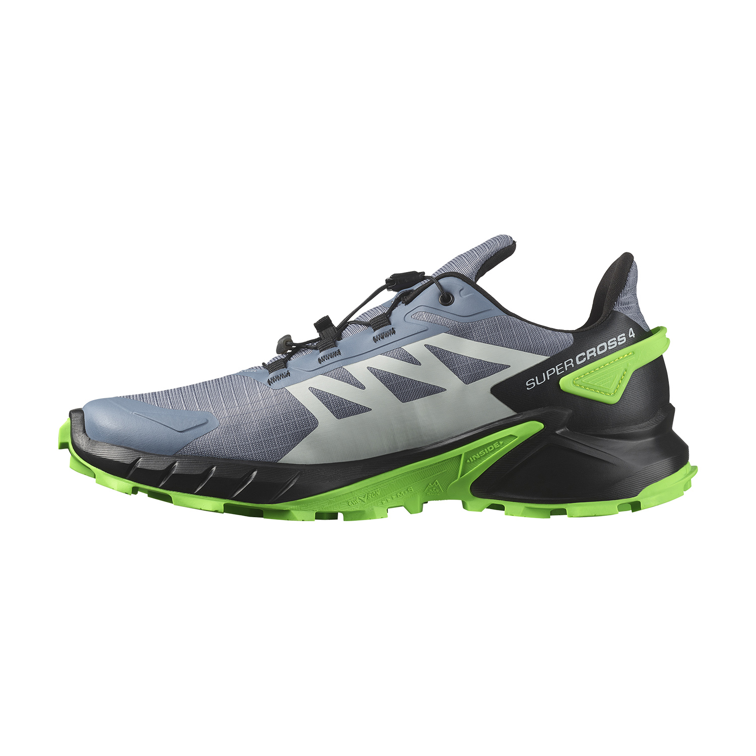 Salomon Supercross 4 Flint Stone/Black/Green Gecko
