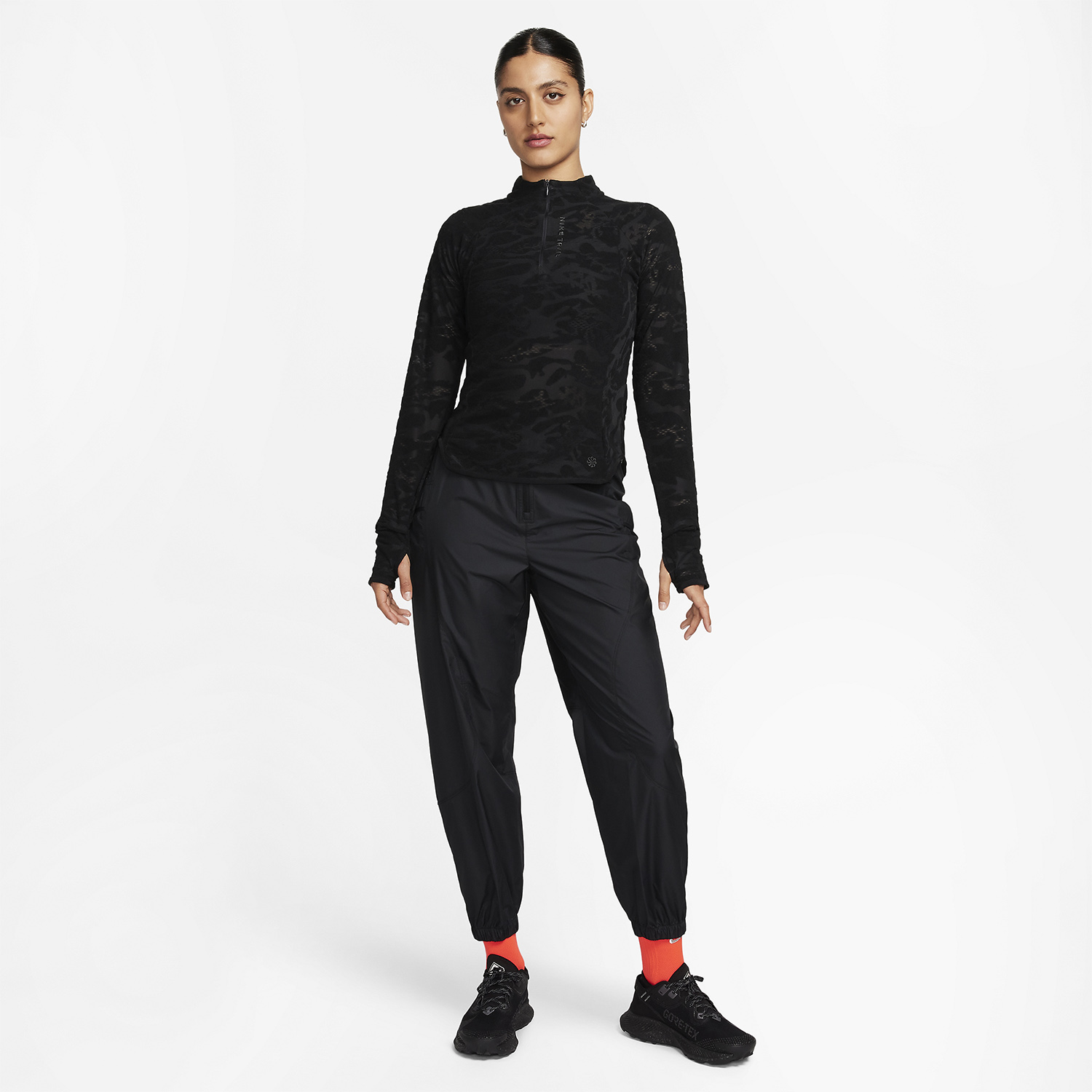 Nike Trail Pro Maglia Black/Dark Smoke Grey