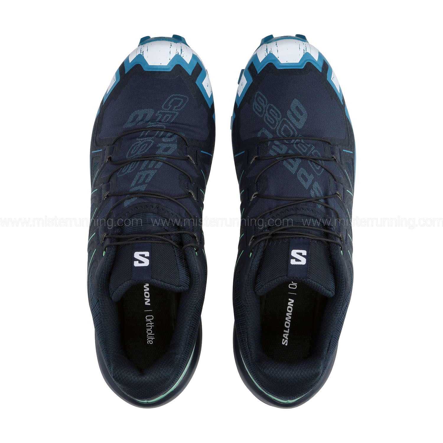 Salomon Speedcross 6 Carbon/Tahitian Tide/White