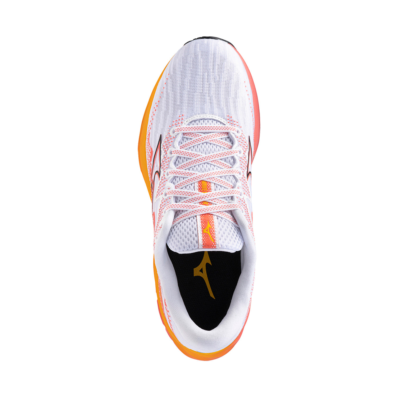 Mizuno Wave Rider 27 White/Black/Dubarry