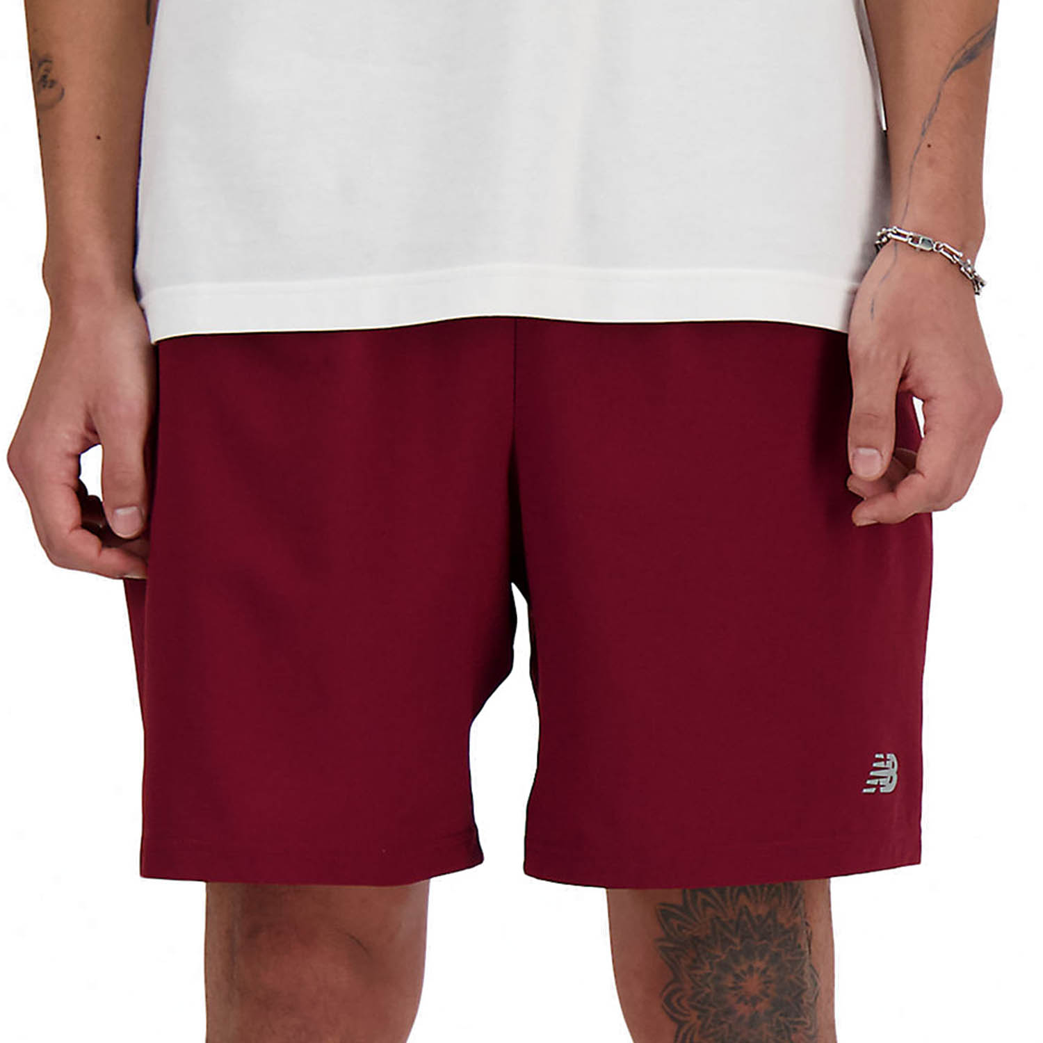New Balance Performance 7in Pantaloncini Mineral Red
