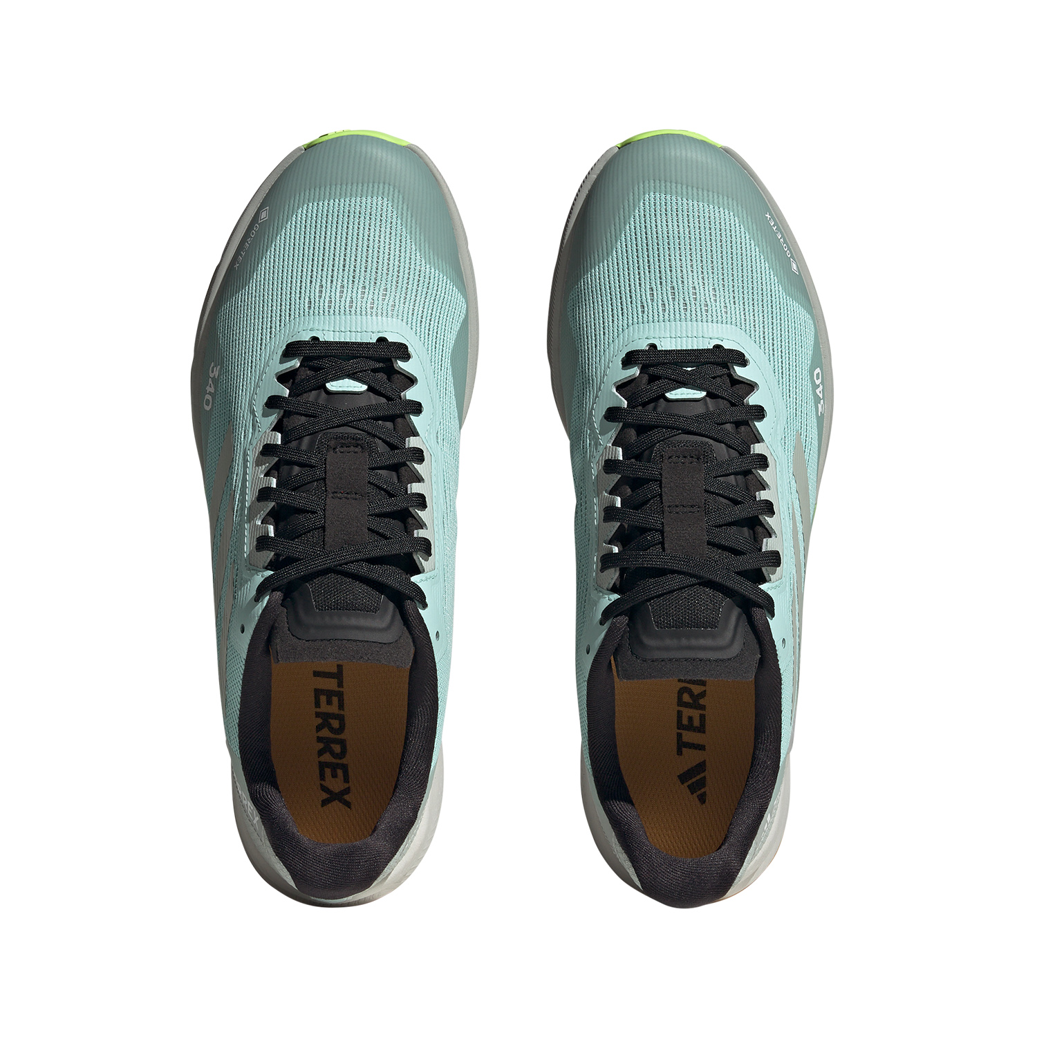 adidas Terrex Agravic Flow 2 GTX Semi Flash Aqua/Wonder Silver/Lucid Lemon