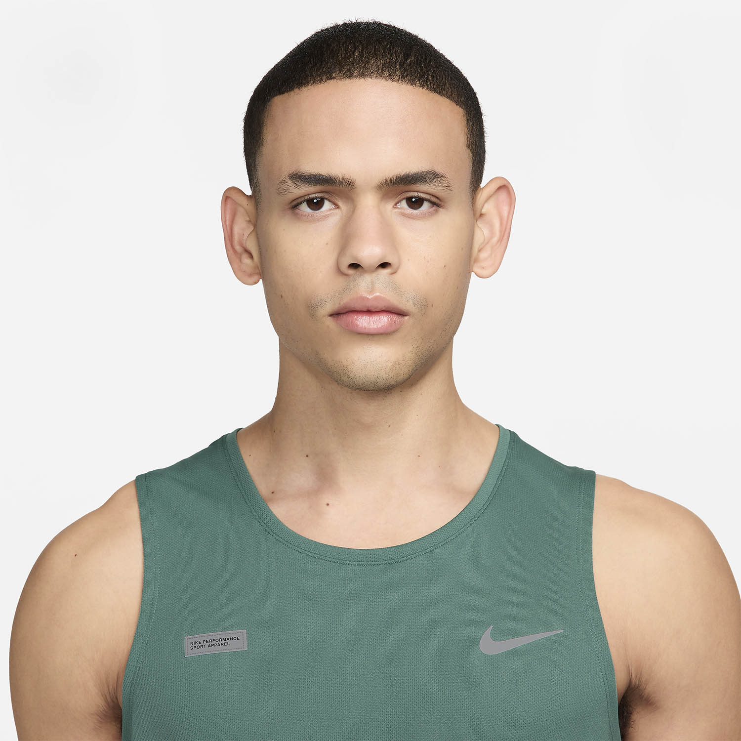 Nike Flash Miler Canotta Bicoastal/Reflective Silver