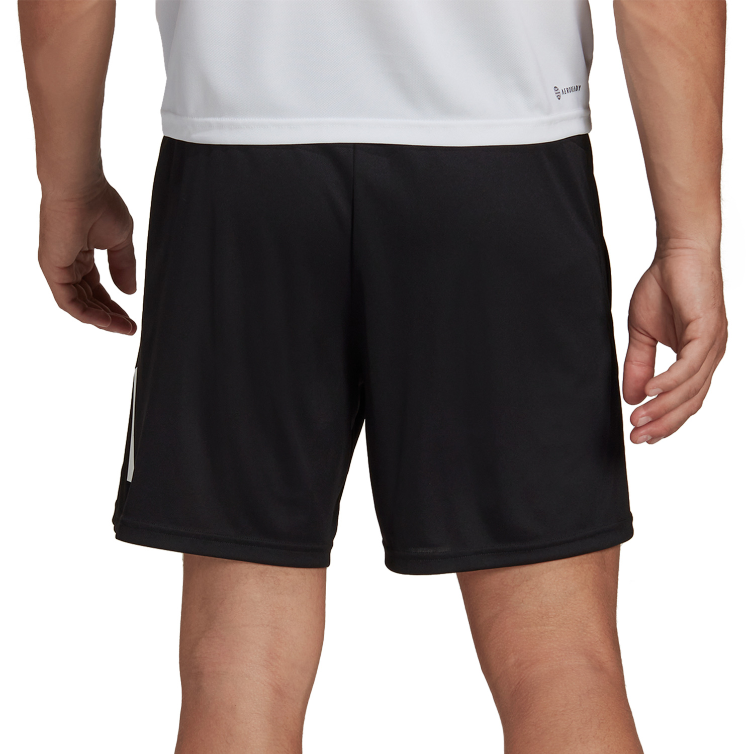 adidas AEROREADY Logo 7in Pantaloncini Black/White