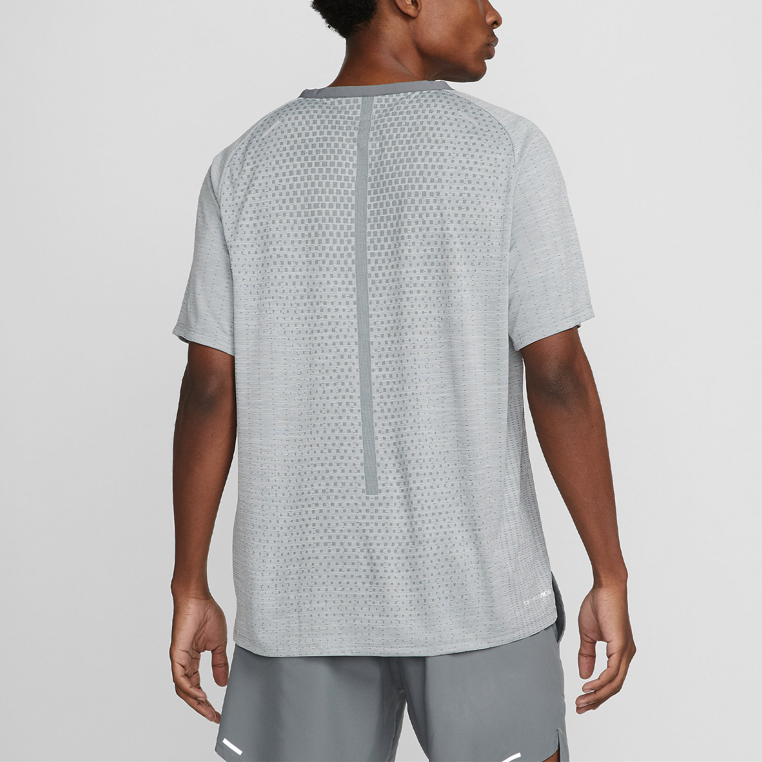 Nike Dri-FIT ADV Techknit Ultra Maglietta Smoke Grey/Grey Fog/Reflective Silver