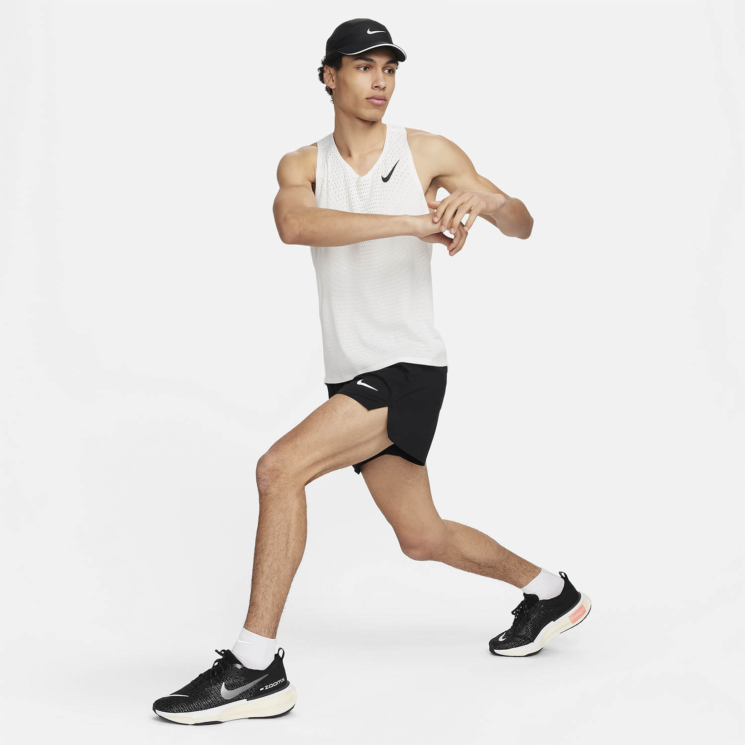 Nike Dri-FIT ADV AeroSwift Canotta Summit White/Black