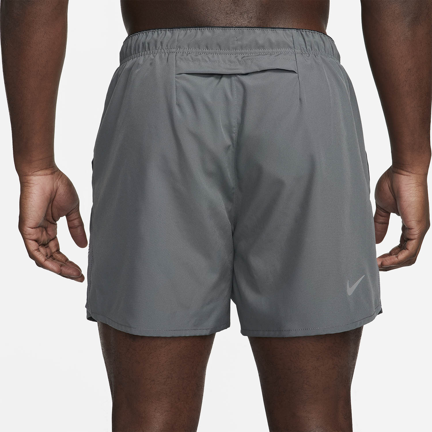 Nike Dri-FIT Challenger Flash 5in Pantaloncini Iron Grey/Black/Reflective Silver