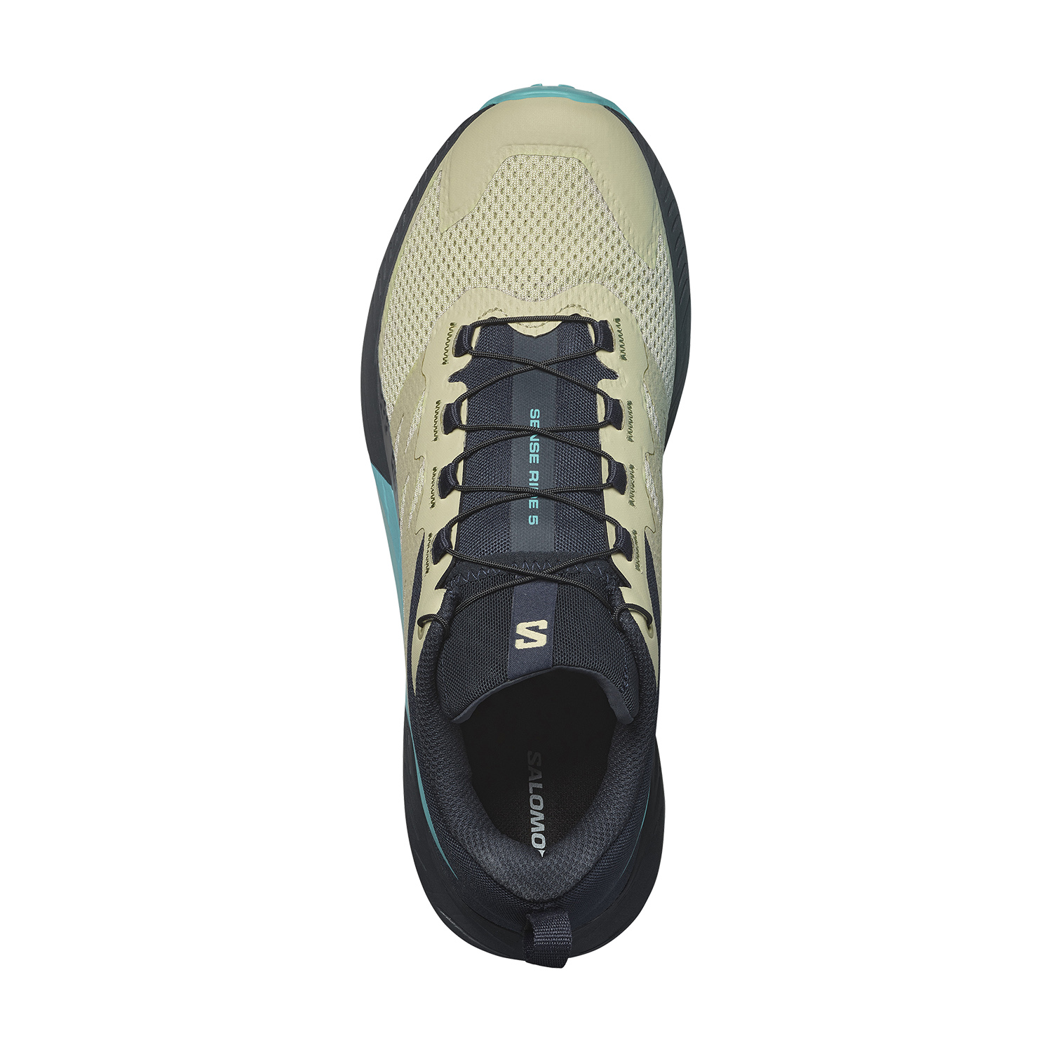 Salomon Sense Ride 5 Alfalfa/Carbon/Peacock Blue