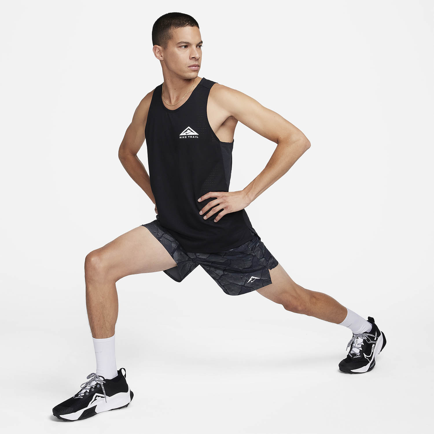 Nike Dri-FIT Stride 7in Pantaloncini Black/Reflective Silver