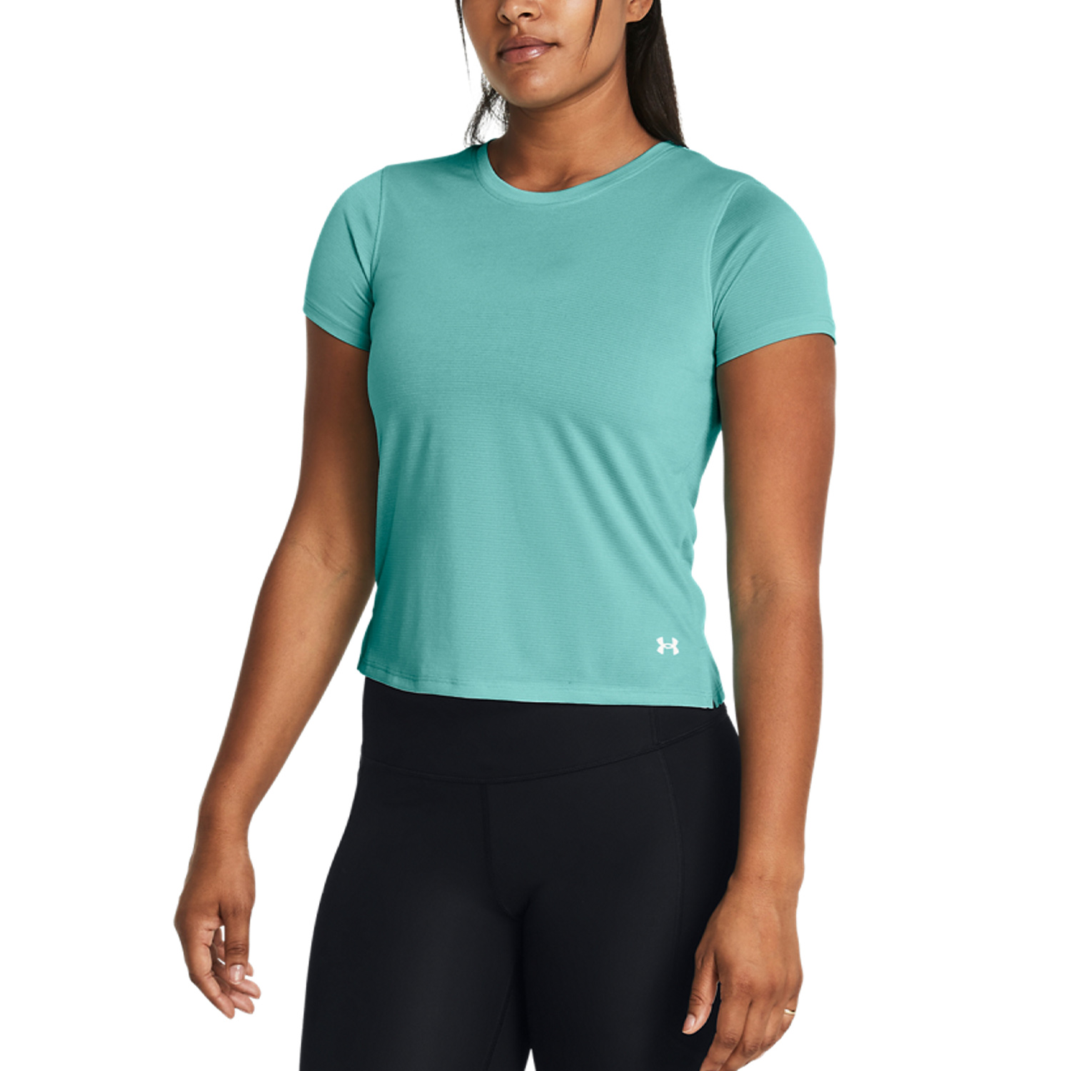 Under Armour Streaker Maglietta Radial Turquoise/Reflective