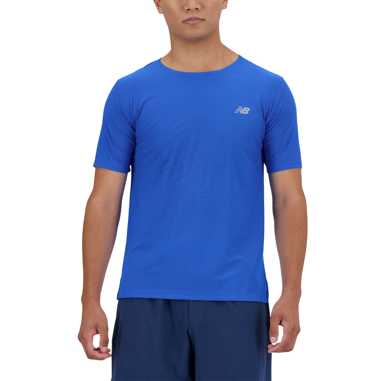 New Balance Athletics Maglietta Blue Oasis