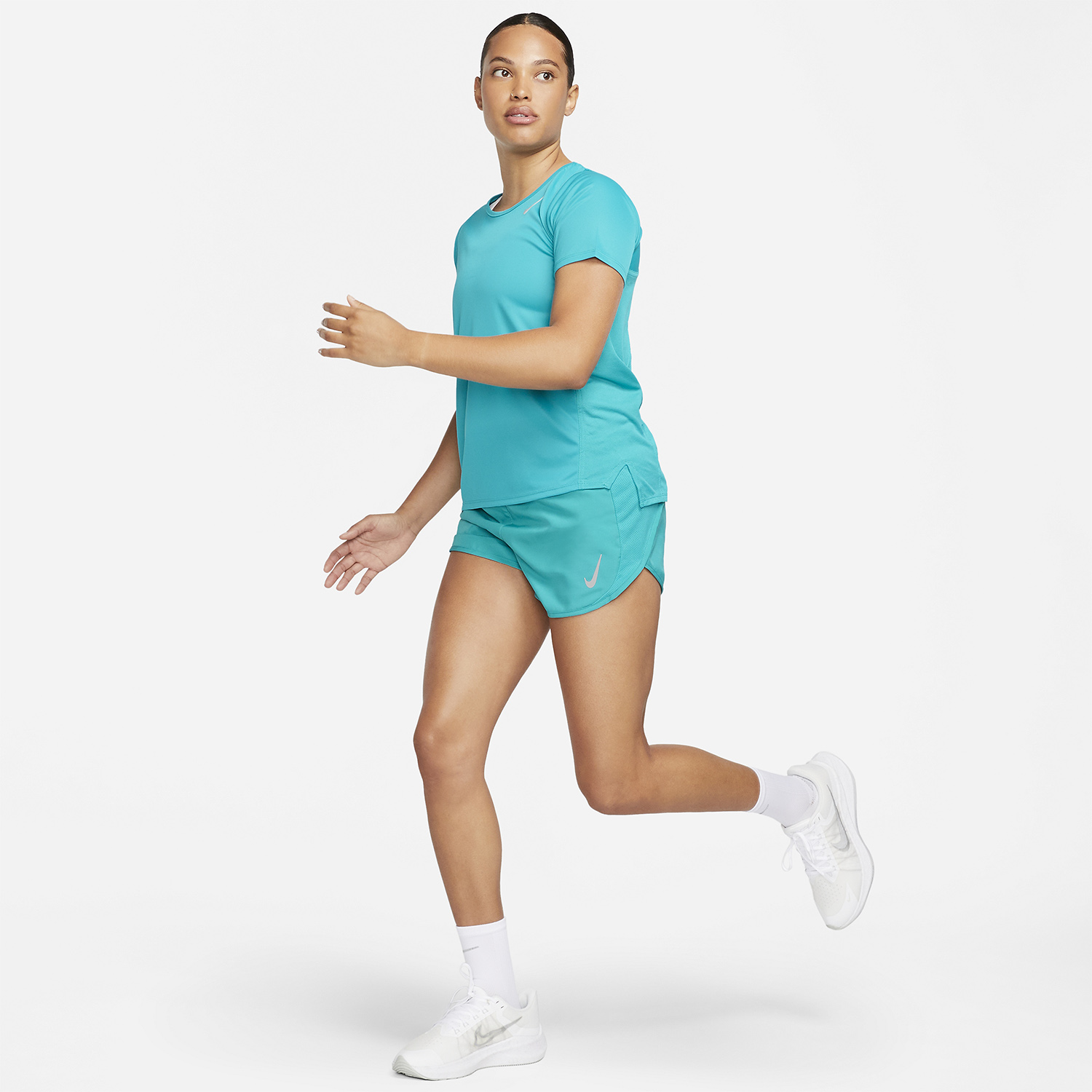 Nike Dri-FIT Race Maglietta Rapid Teal/Reflective Silver