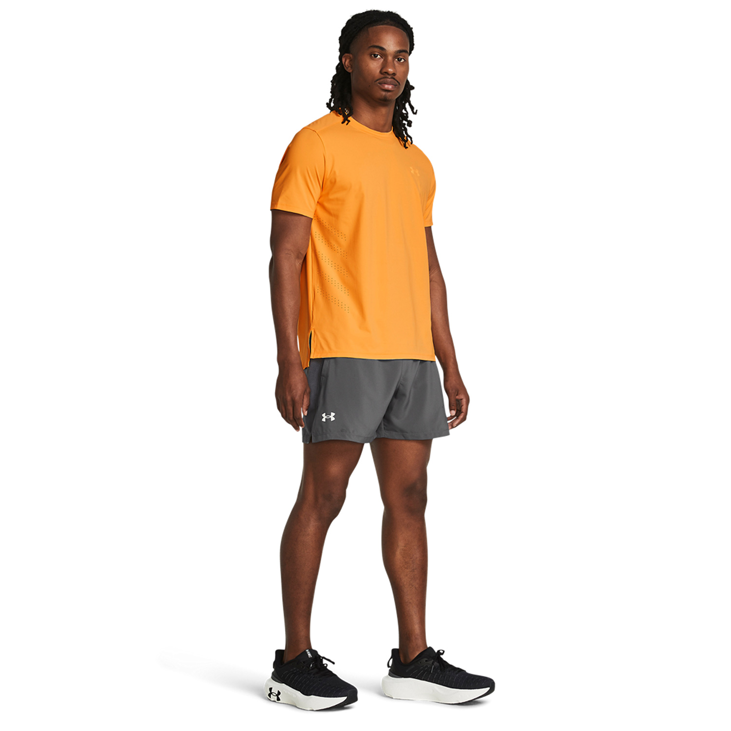 Under Armour Launch 5in Pantaloncini Castlerock/Reflective