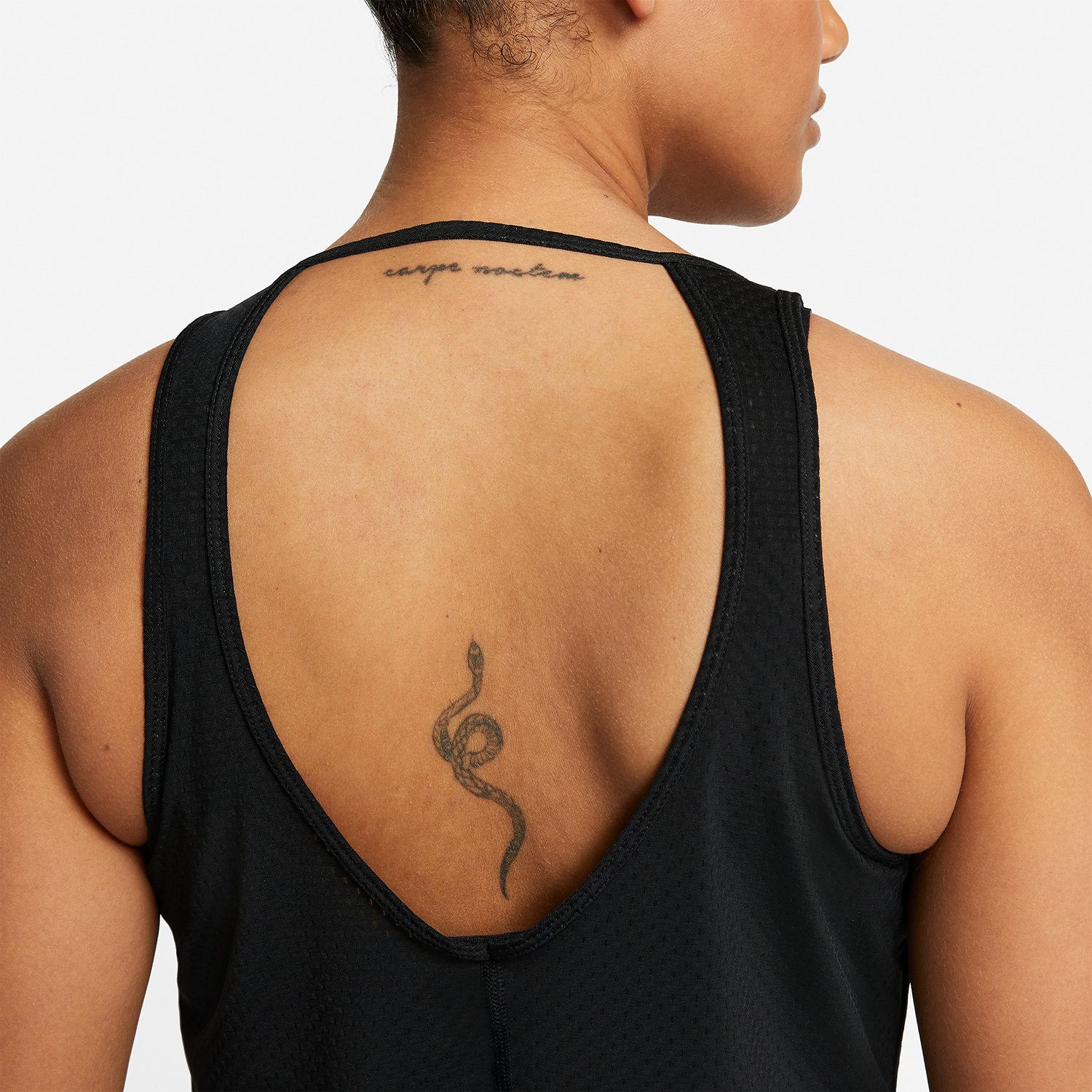 Nike Dri-FIT One Breathe Canotta Black/White