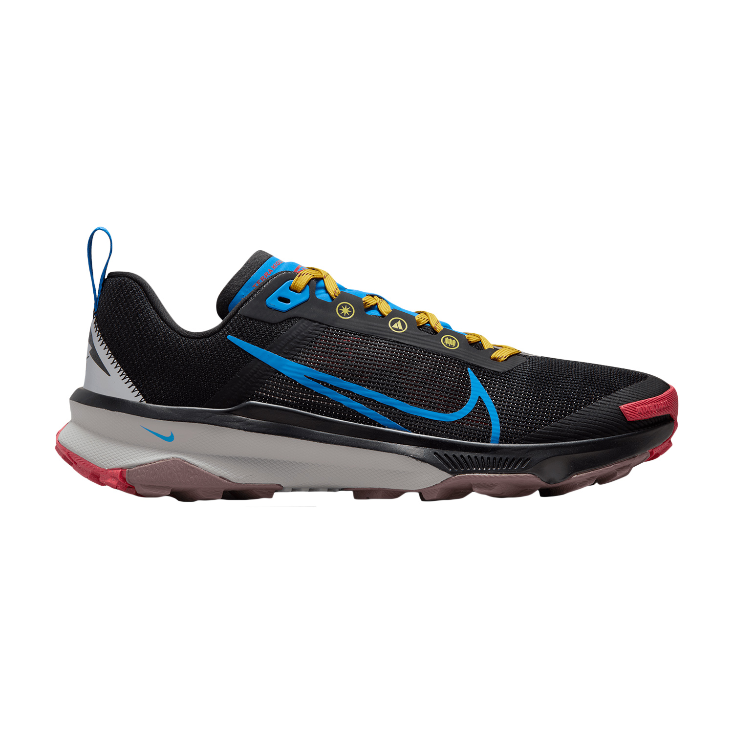 Nike React Terra Kiger 9 Black/Light Photo Blue/Track Red