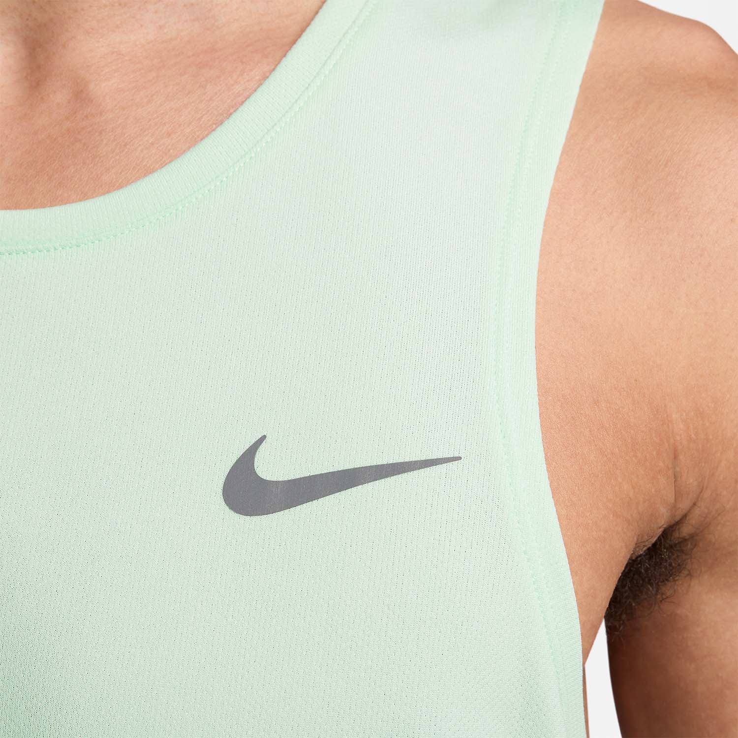 Nike Flash Miler Canotta Barely Green/Reflective Silver