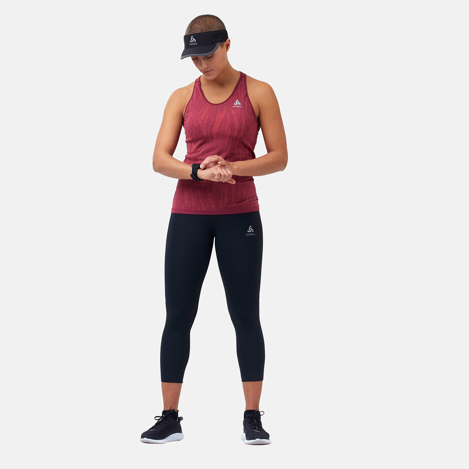 Odlo Zeroweight 7/8 Tights Black