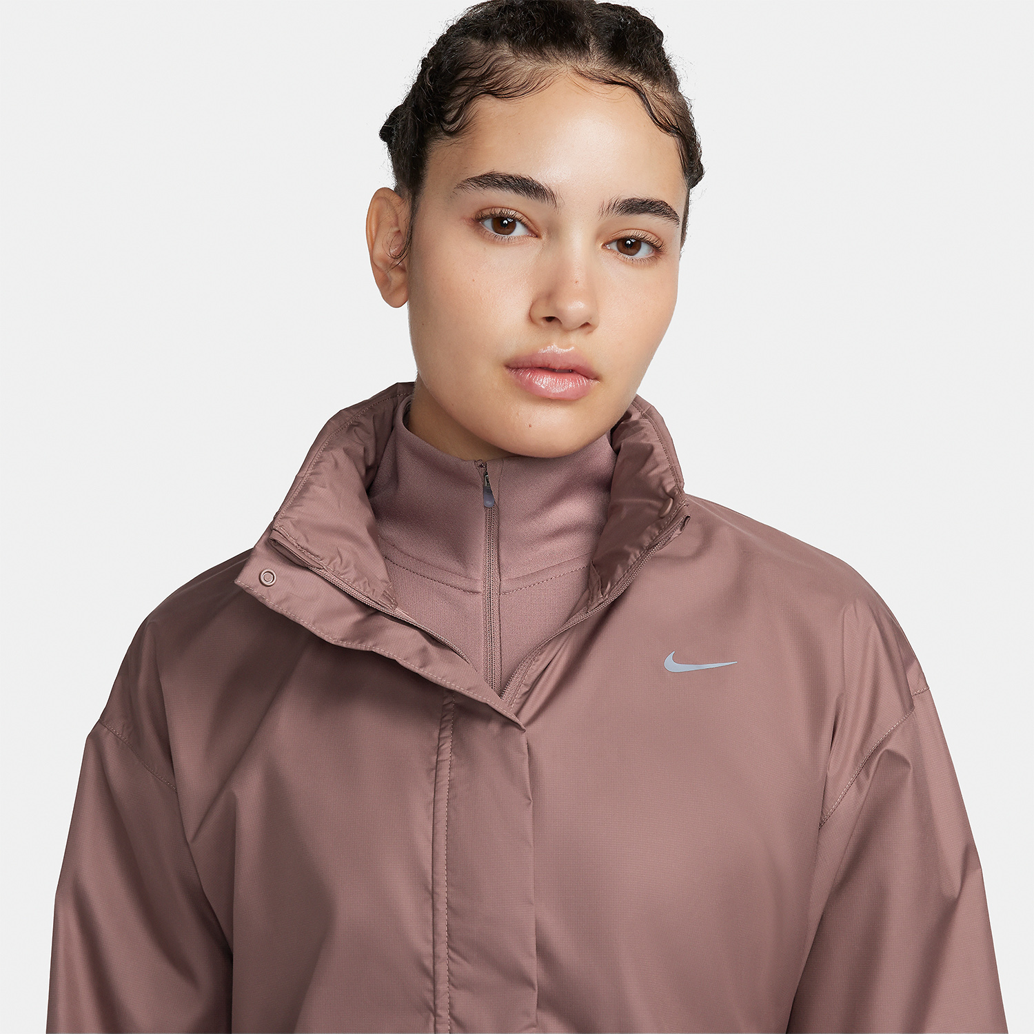 Nike Fast Repel Giacca Smokey Mauve/Black/Reflective Silver